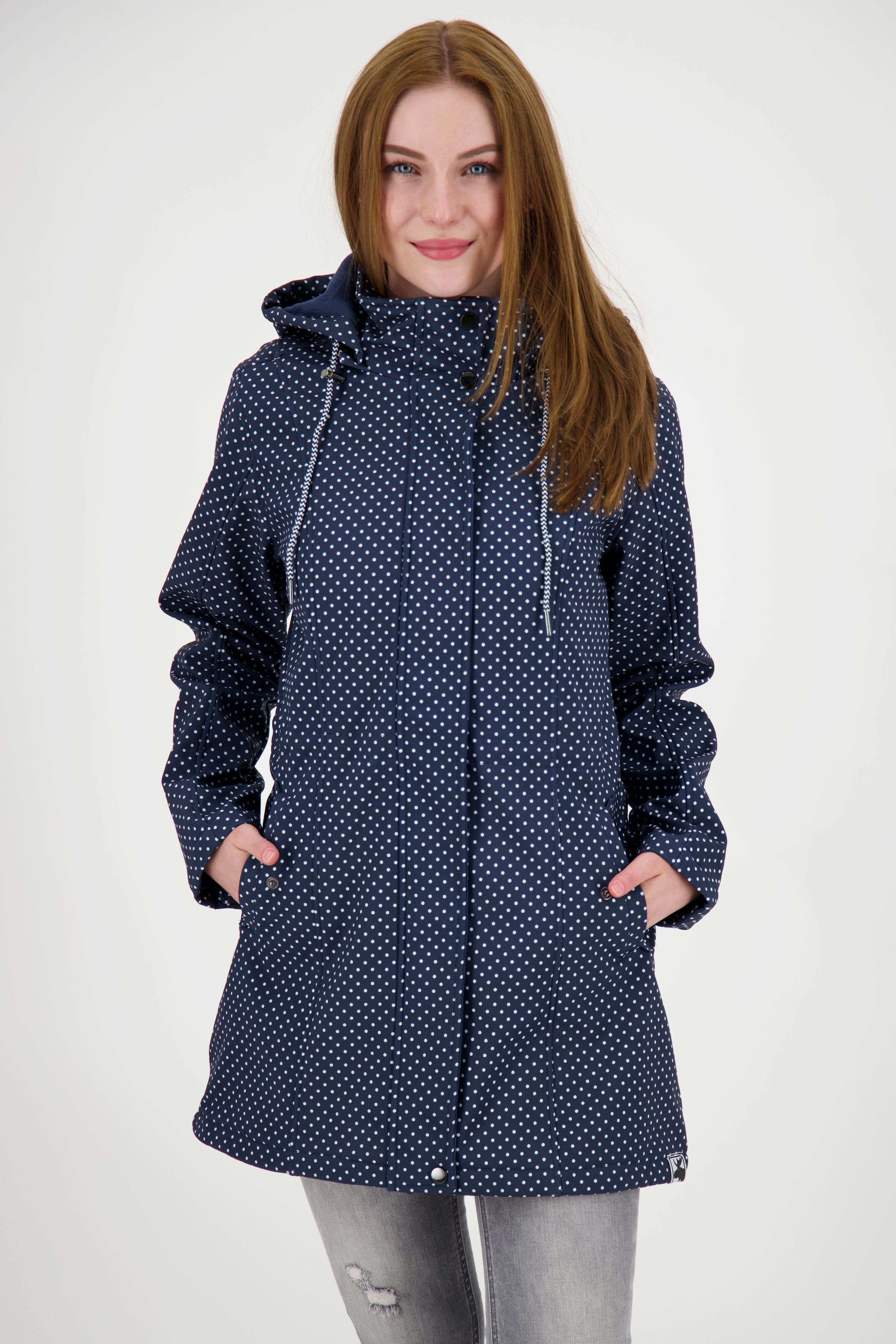 DEPROC Active Softshell-jas TWIN PEAK DOTS WOMEN