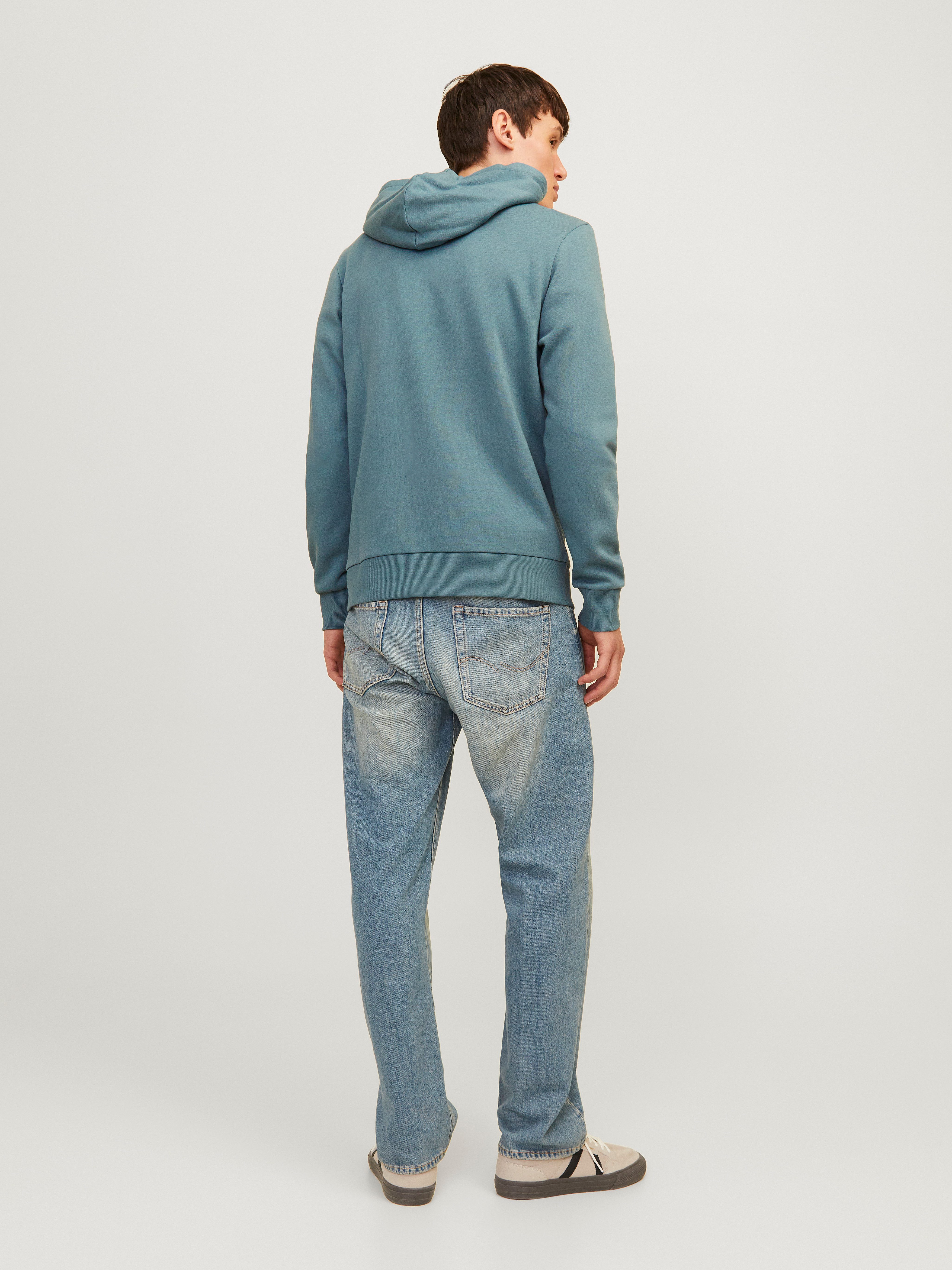 Jack & Jones Hoodie JJELOGO SWEAT HOOD 2 COL 24 25 NOOS