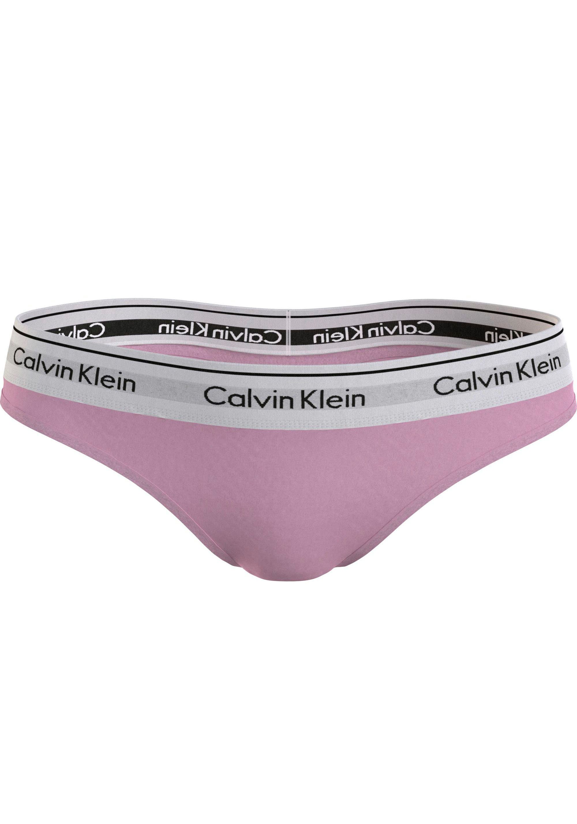 Calvin Klein T-string THONG met ck-logo op de tailleband