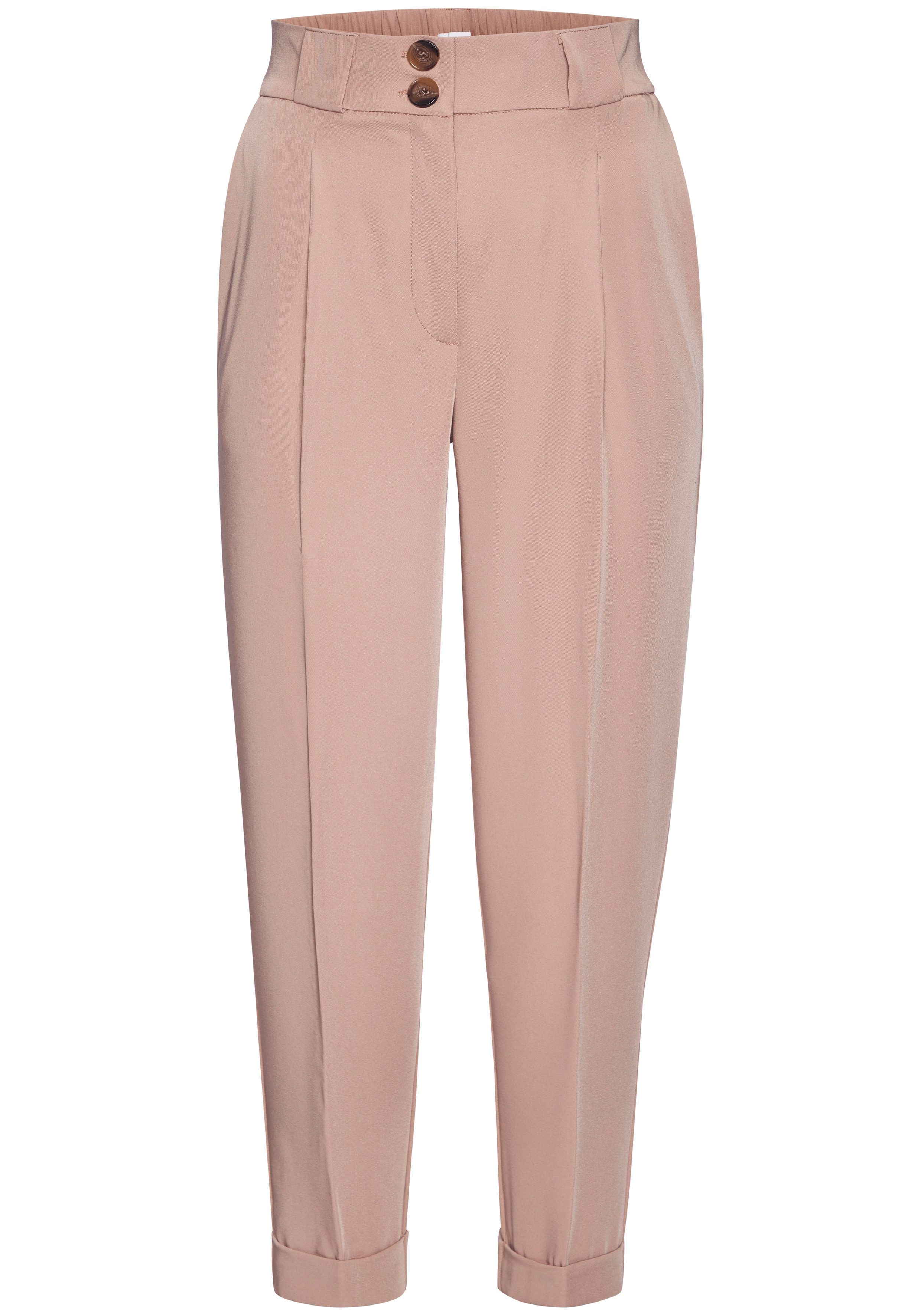 Lascana 7/8 broek met persvouwen, smalle pijp