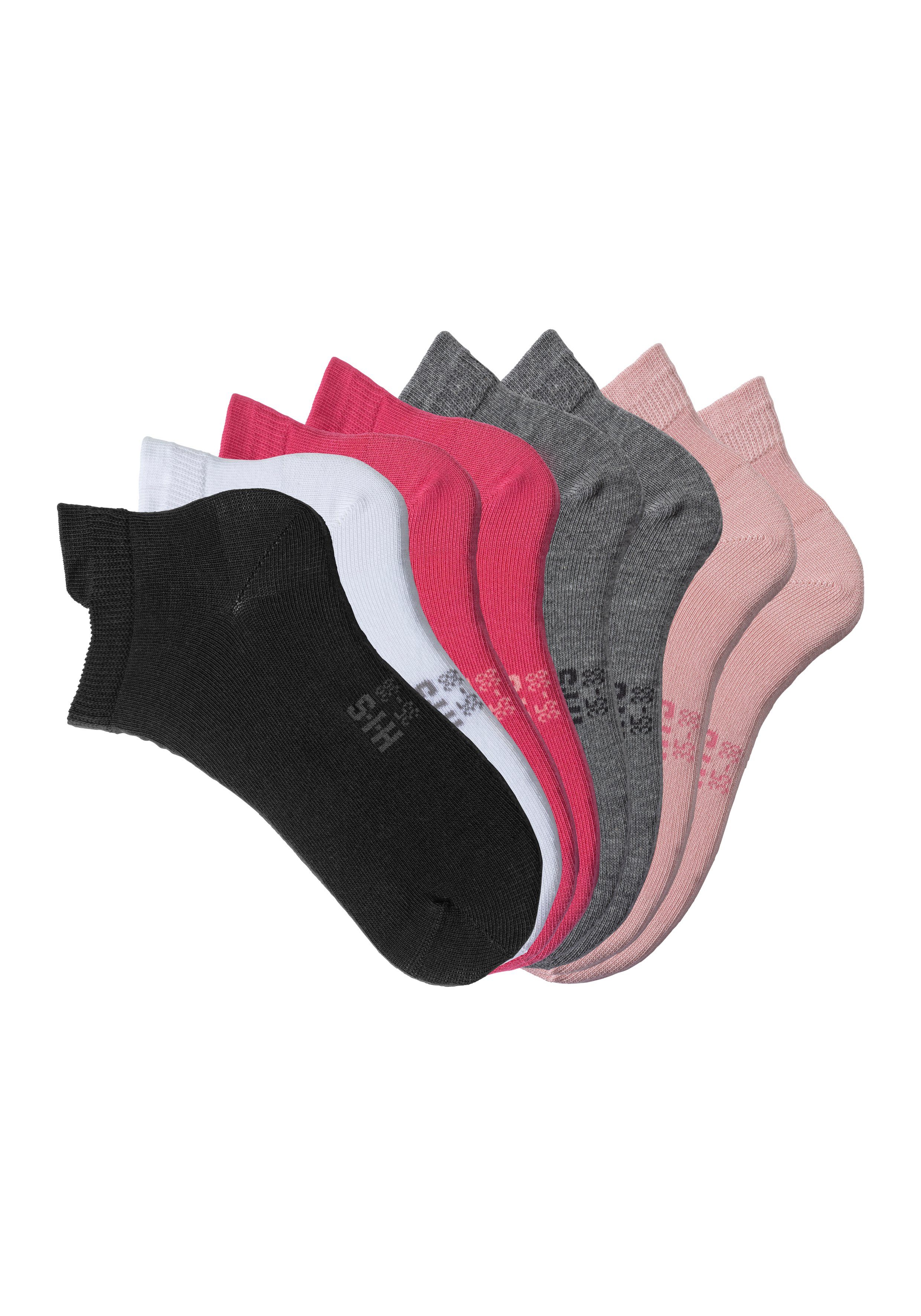 H.I.S Sneakersokken met verlengd boord aan de achterkant (set 8 paar)