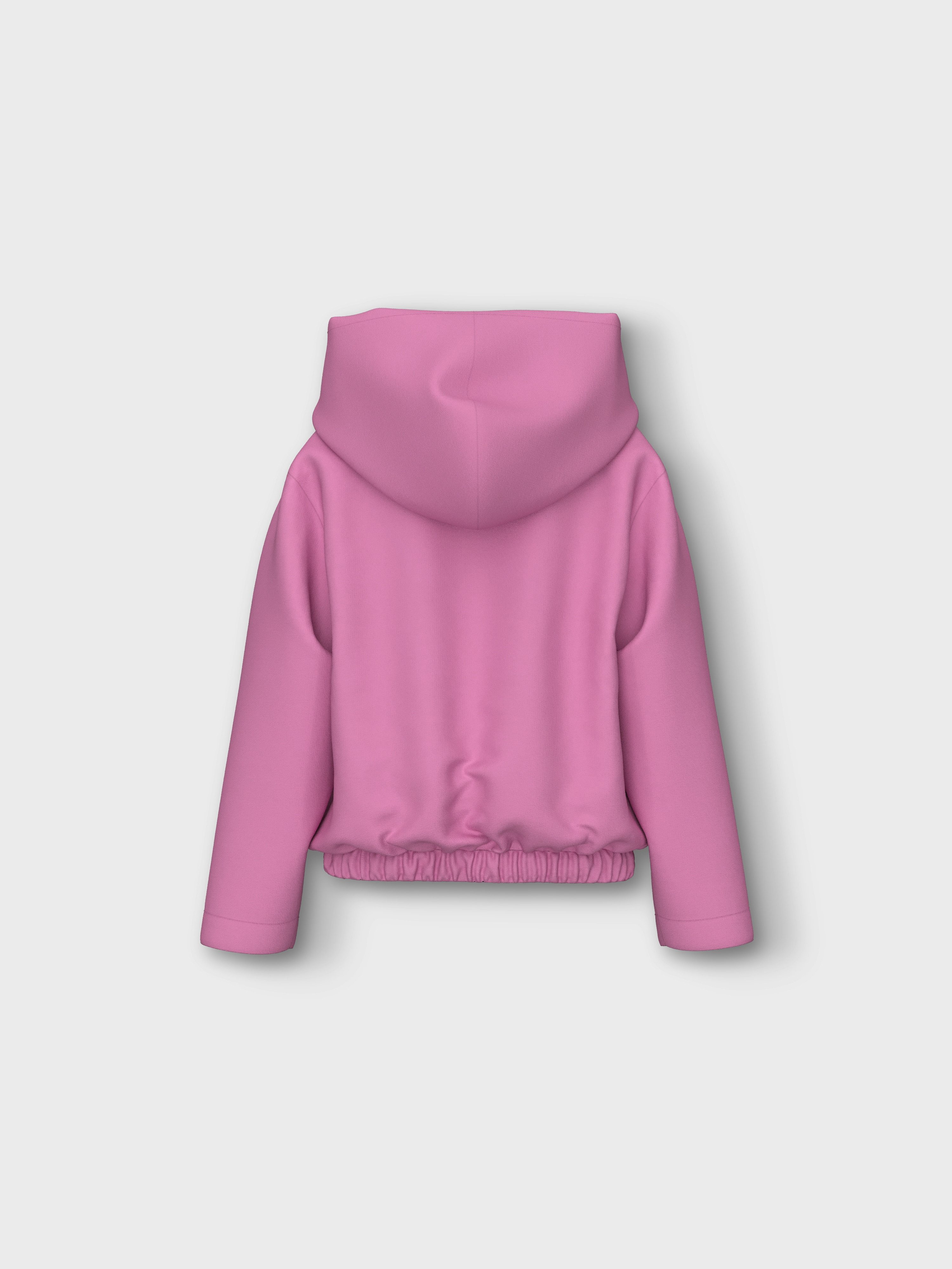 Name It Hoodie NKFOLANJA LS SHORT LOOSE SWE WH BRU PB