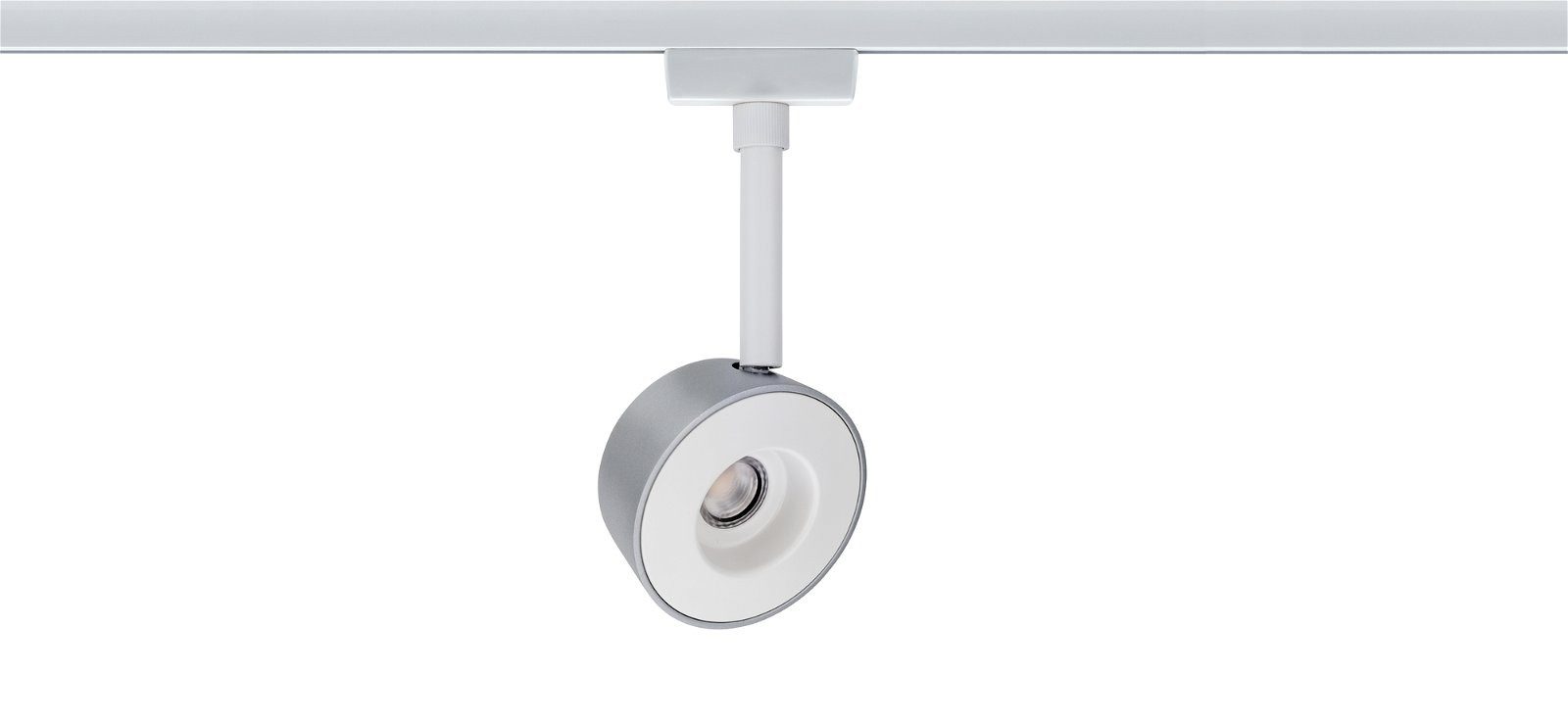 Paulmann Railsysteem-lampen URail rails spot Pellet 350lm 6,7W 2700K 230V chroom mat, dimbaar 4W (1-delig)