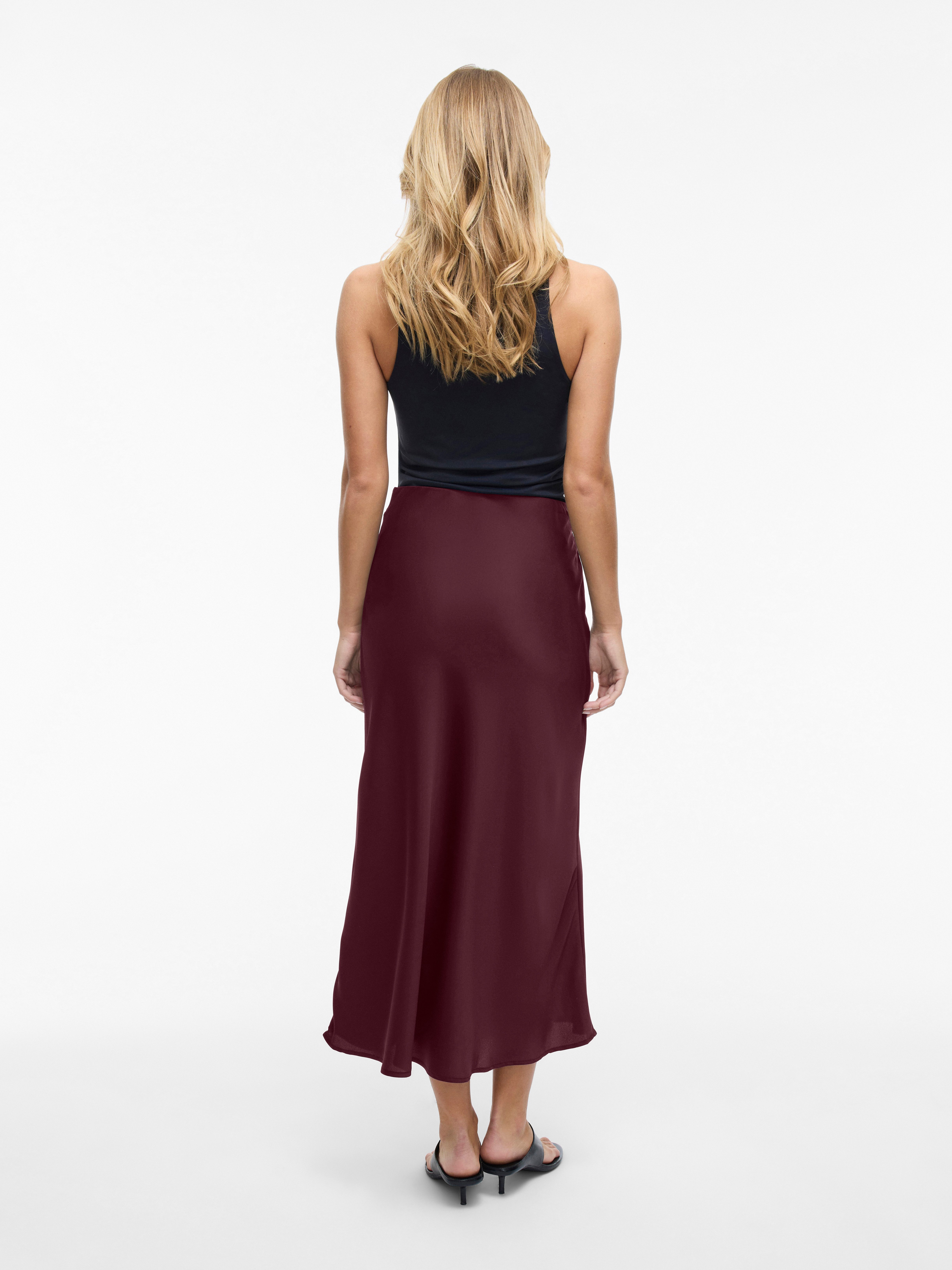 Vila Maxirok VIELLETTE HW LONG SKIRT - NOOS