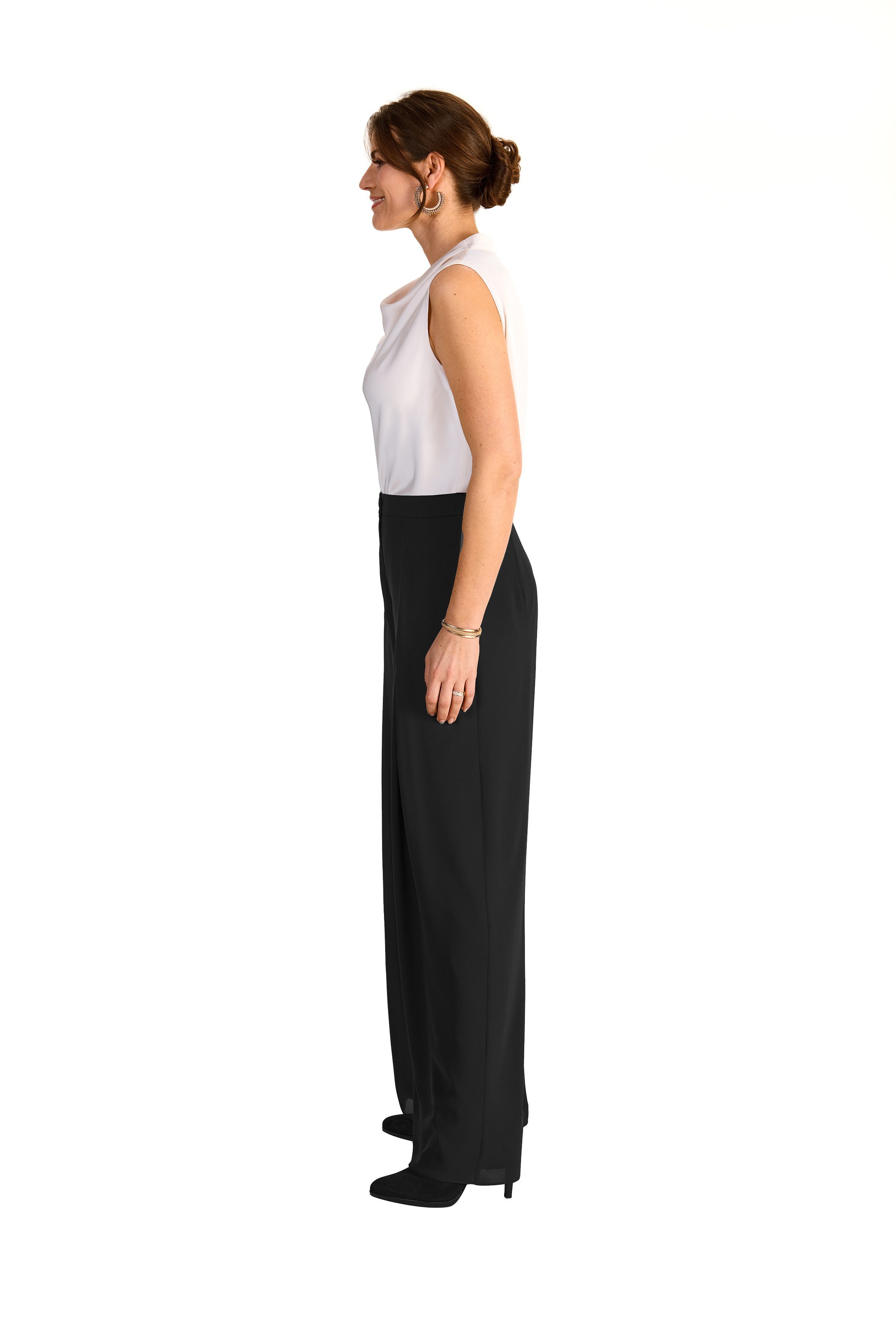 HERMANN LANGE Collection Stoffen broek in culotte-stijl