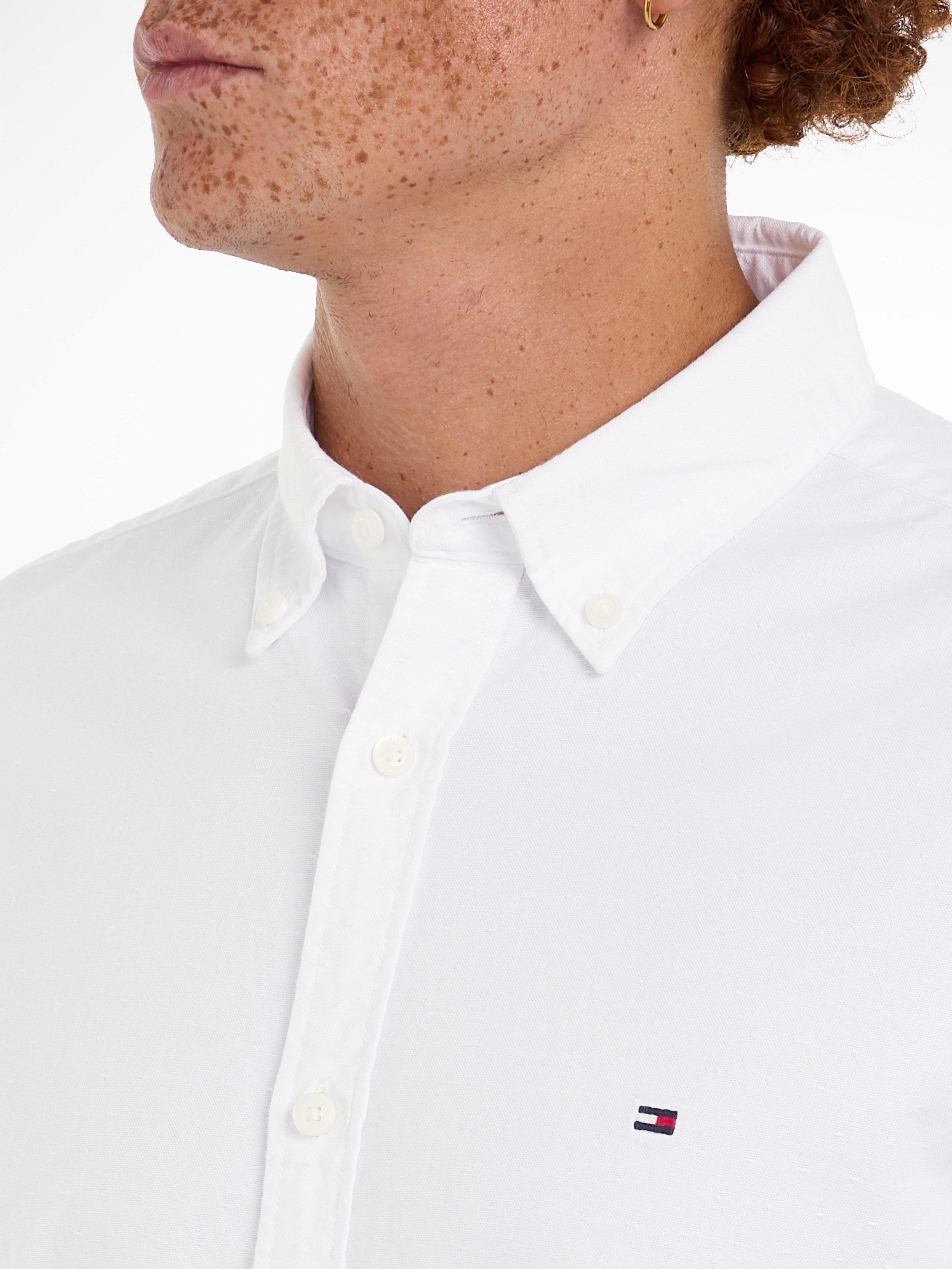 Tommy Hilfiger Overhemd met lange mouwen OXFORD DOBBY SF SHIRT
