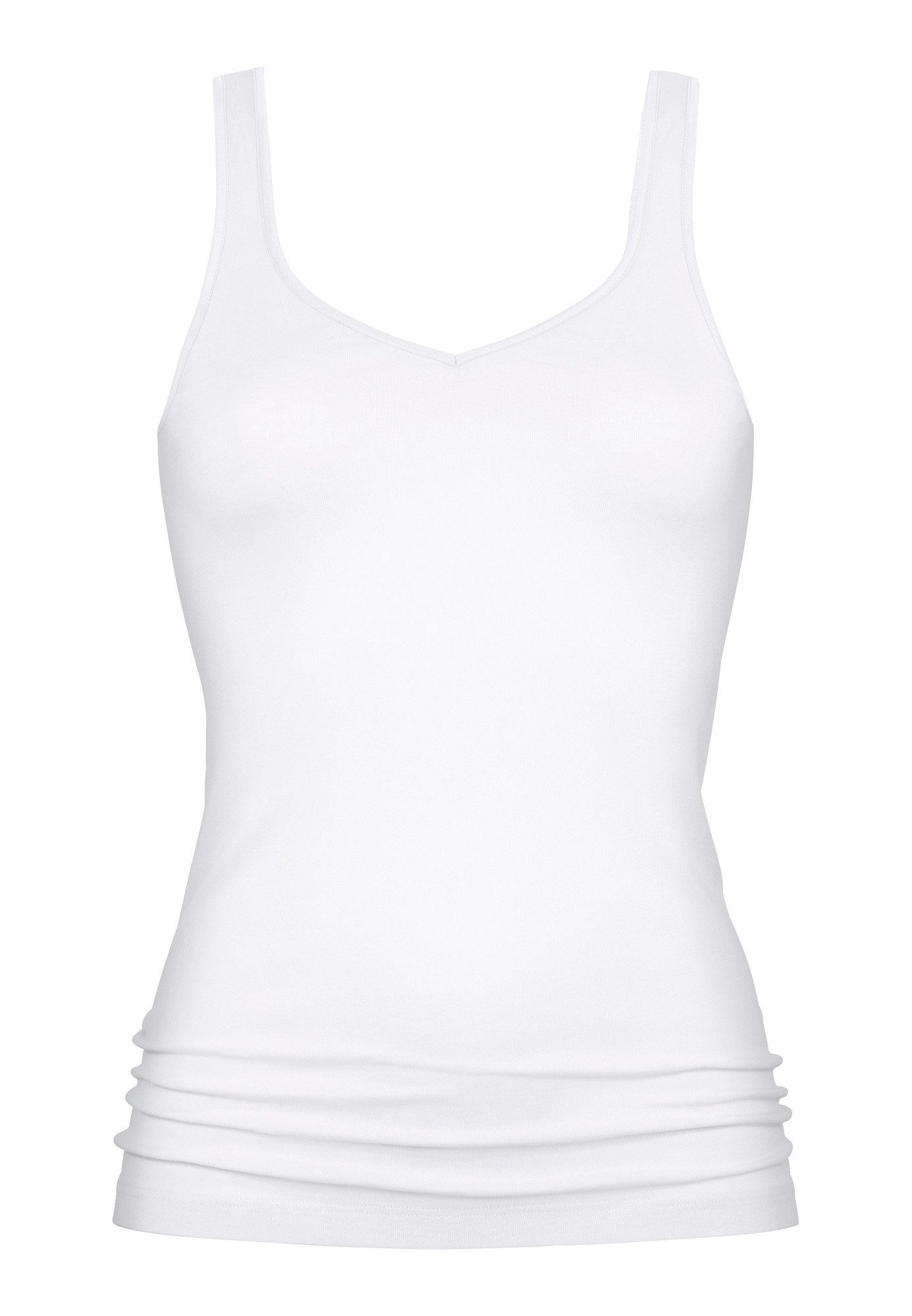 Mey Tanktop SERIE NOBLESSE Smalle pasvorm, brede bandjes, puur katoen