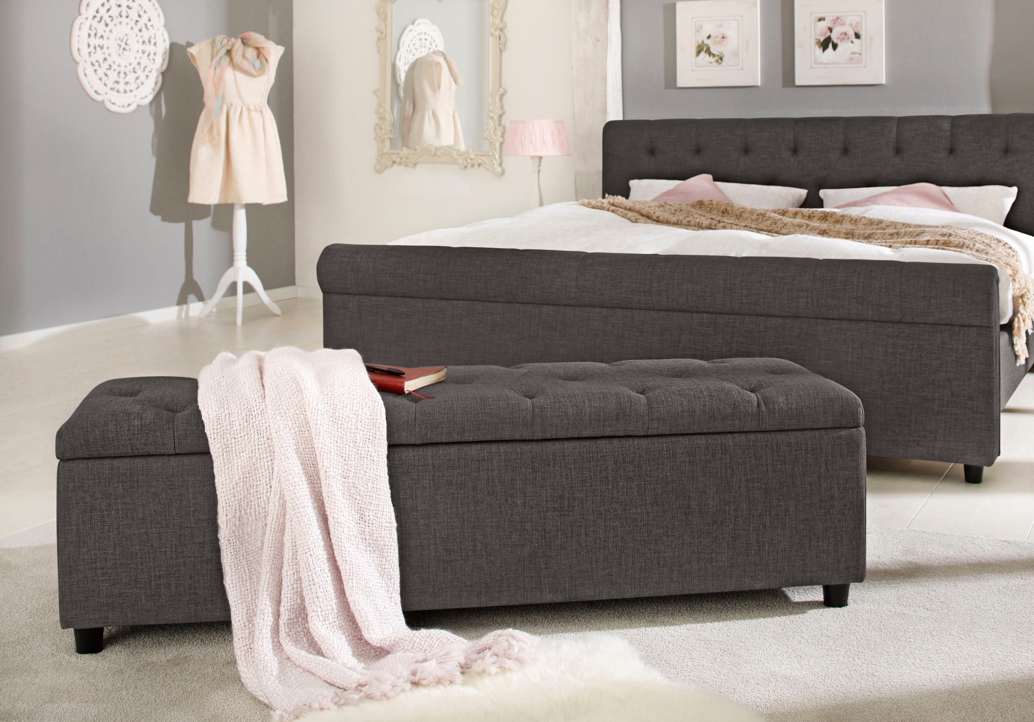 Home affaire Bank Goronna in 5 kleuren, zithoogte 41,5 cm, als garderobebank geschikt