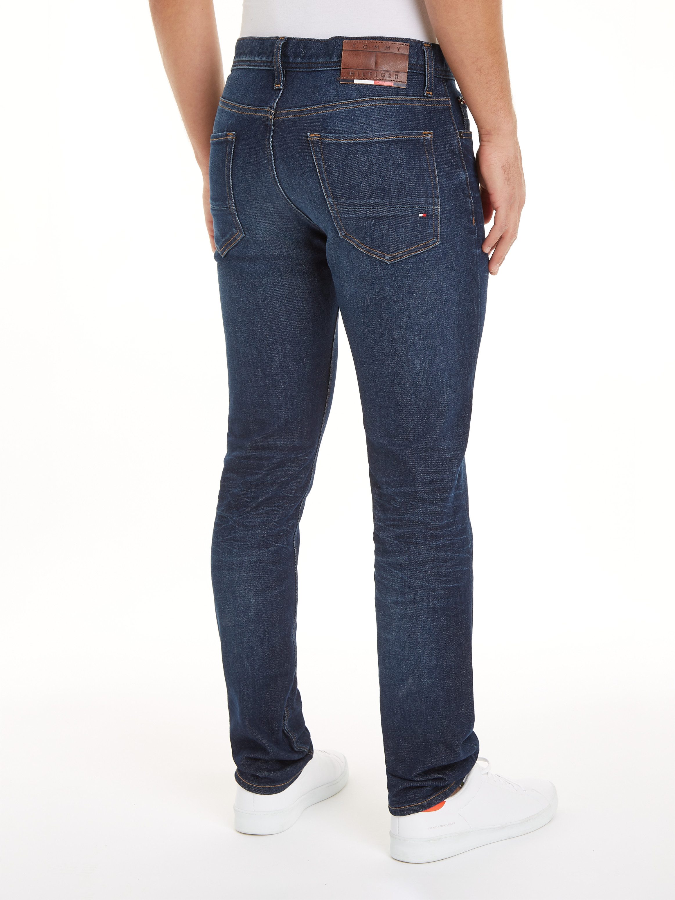 Tommy Hilfiger Slim fit jeans SLIM BLEECKER PSTR CROW BLACK