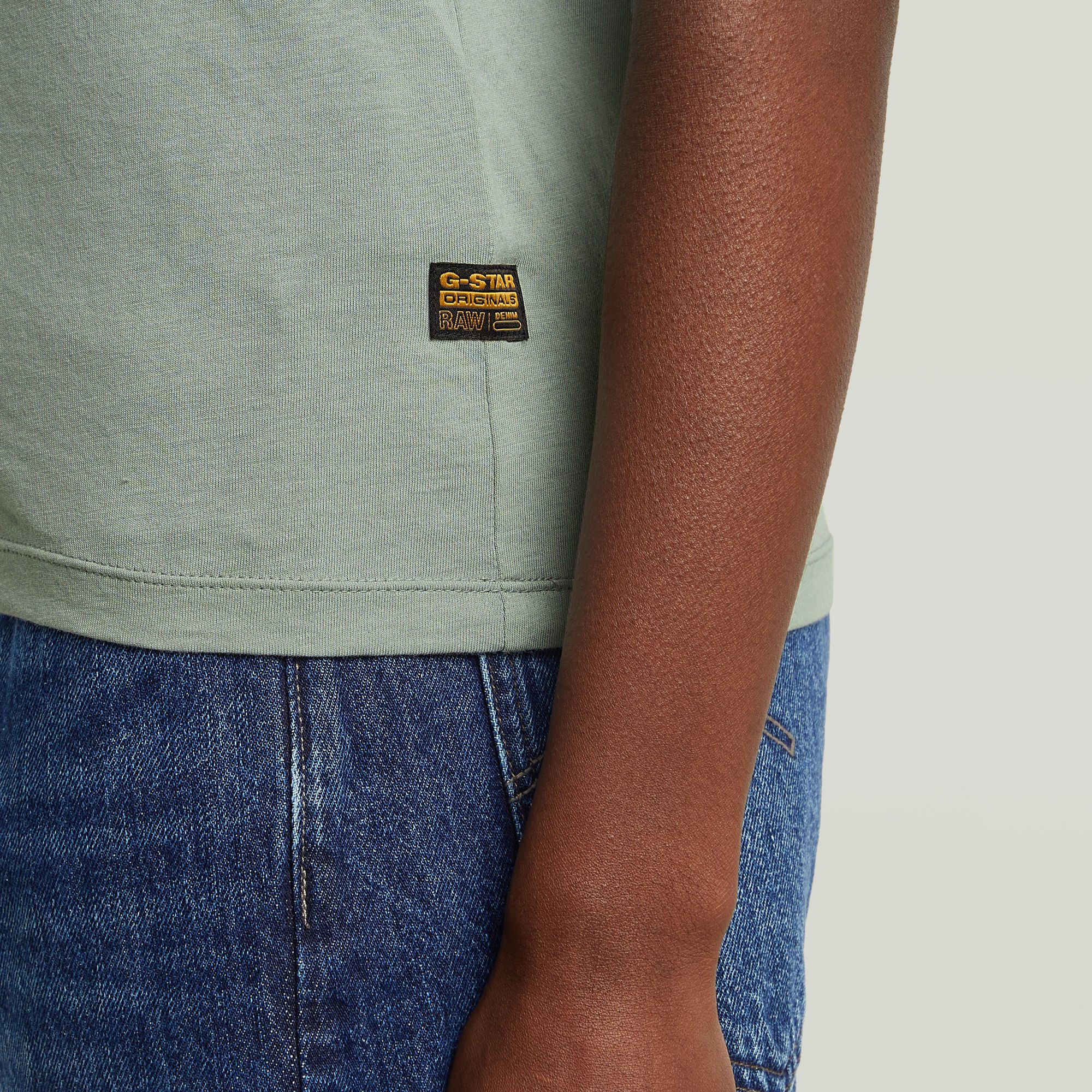 G-Star RAW Shirt met V-hals Eyben