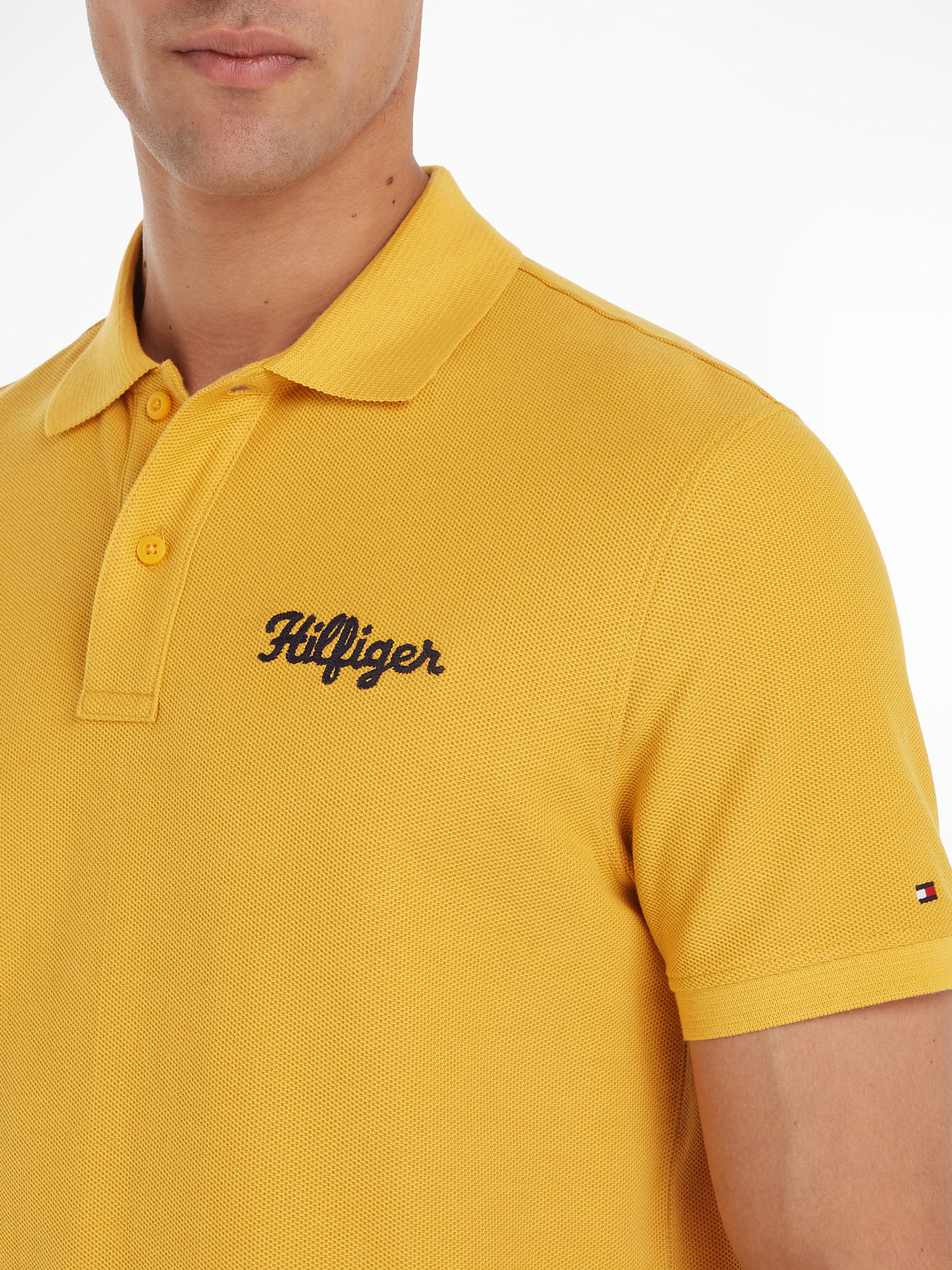 Tommy Hilfiger Poloshirt HILFIGER CHAINSTITCH REG POLO
