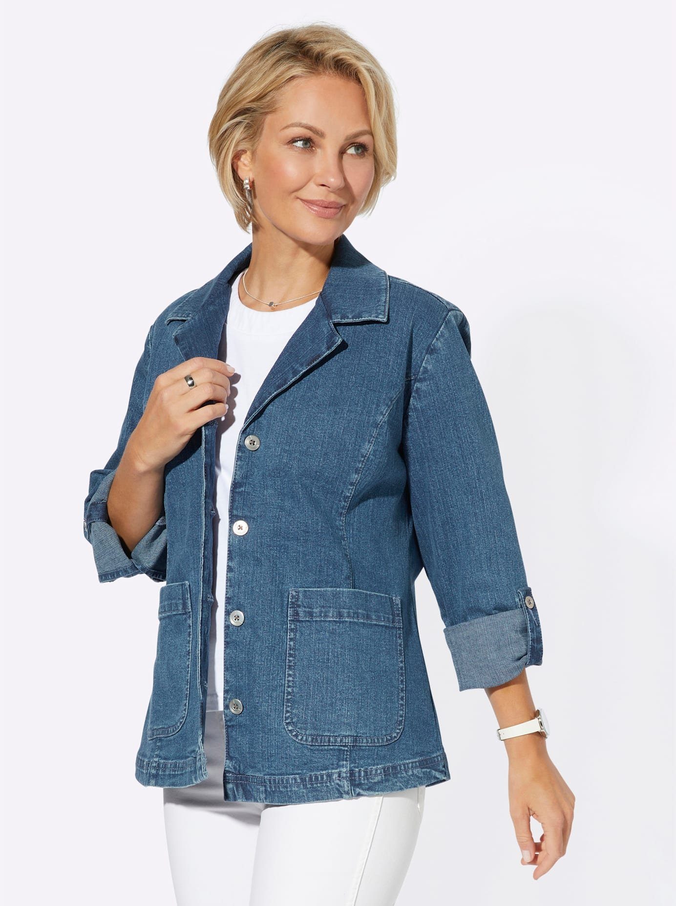 Casual Looks Jeansblazer