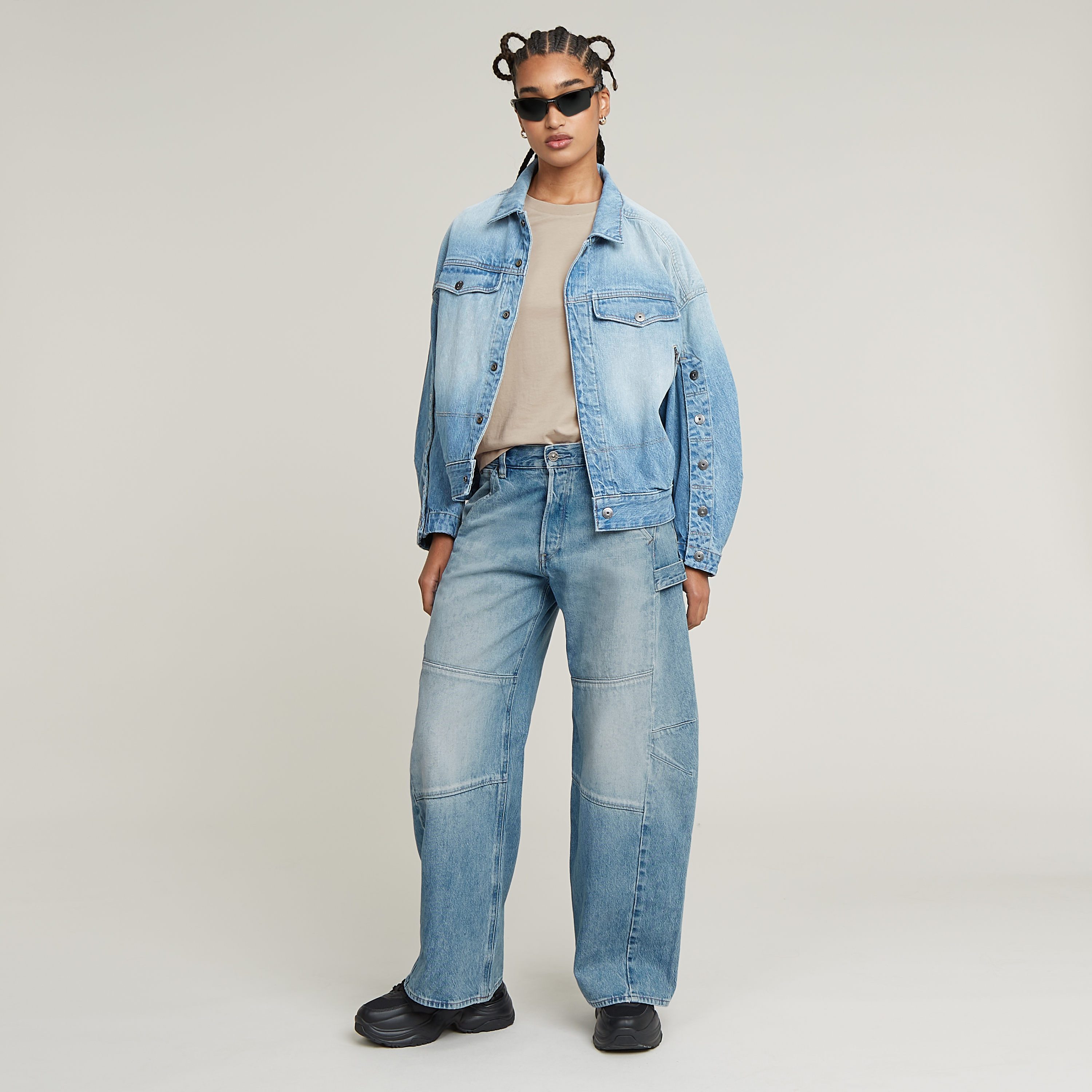 G-Star RAW T-shirt Nifous met klein logoborduursel