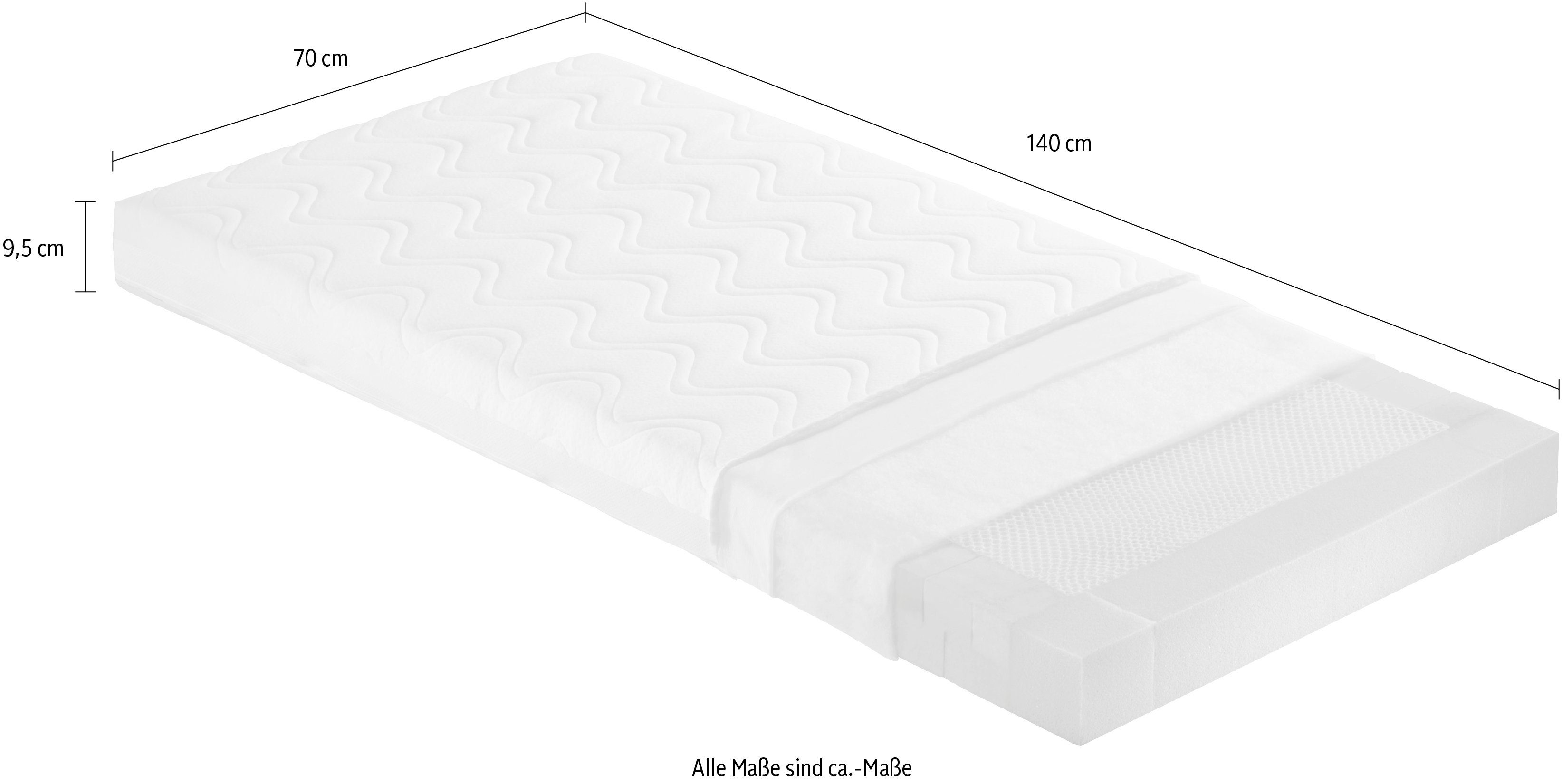 PAIDI Kinderwelten Babymatras Lotte & Fynn PAIDI AIRWELL® 200 (1 stuk)