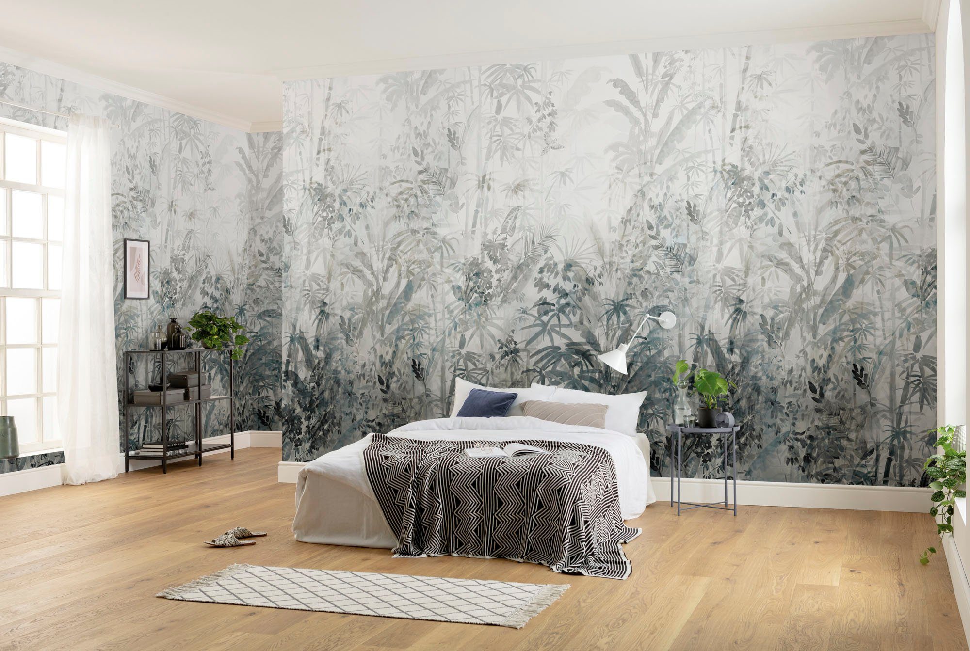 Komar Vliesbehang Digitale print vlies - Wondrous Watermarks - Afmeting 300 x 250 cm (1 stuk)