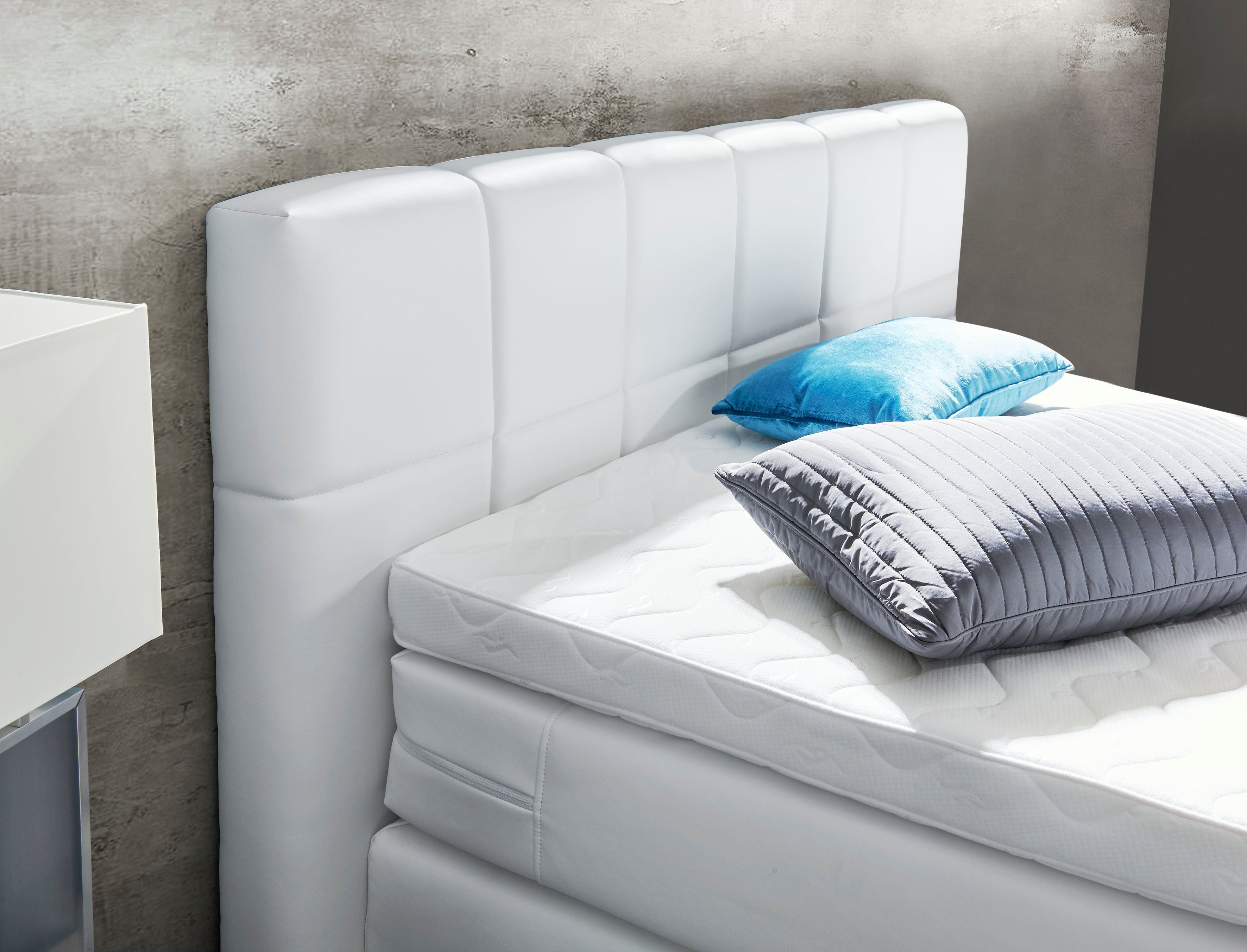 INOSIGN Boxspring Airdrie inclusief bedkist en topper