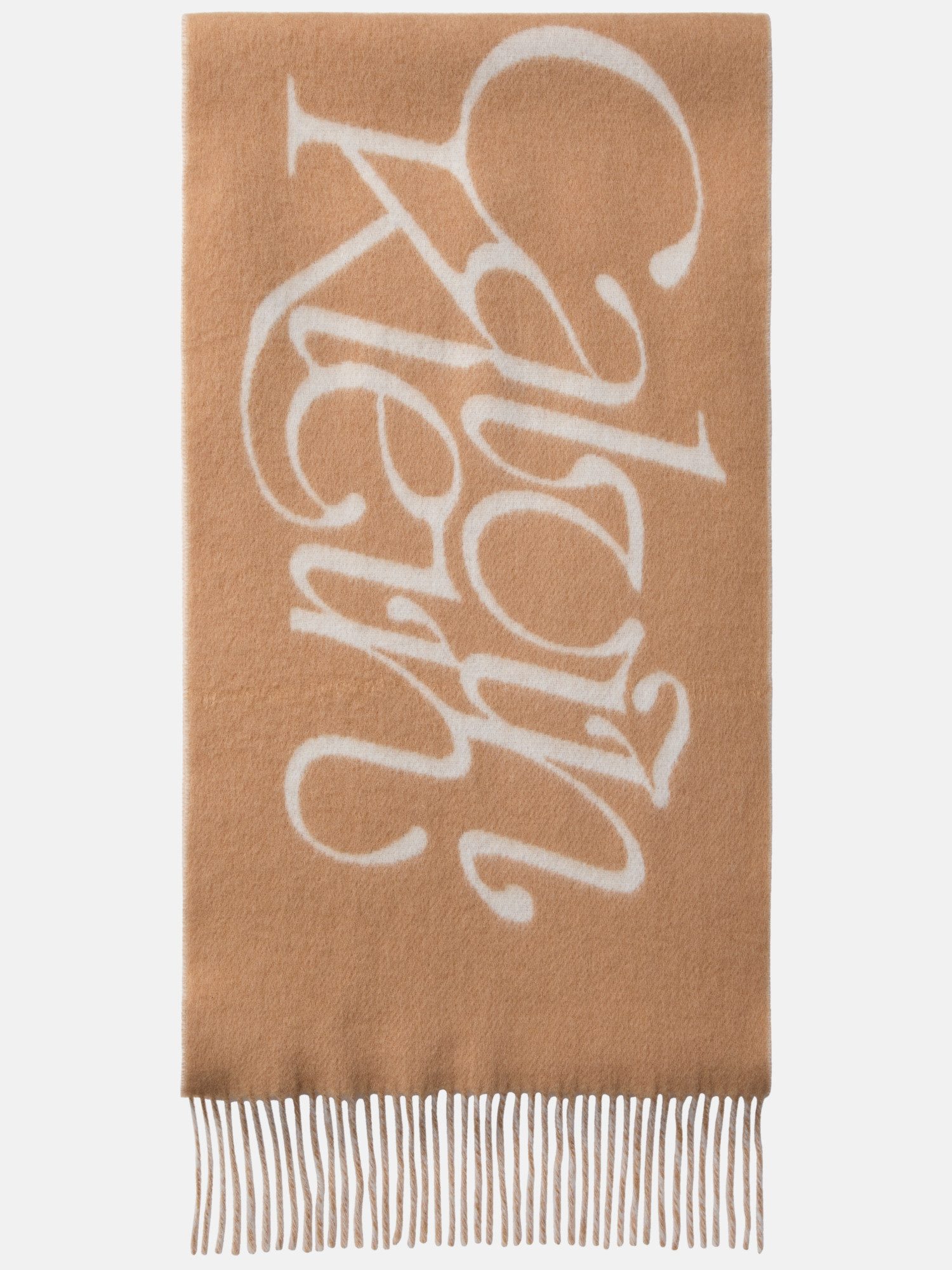 Calvin Klein Modieus sjaaltje SCRIPTED LOGO BRUSHED WOOL SCARF