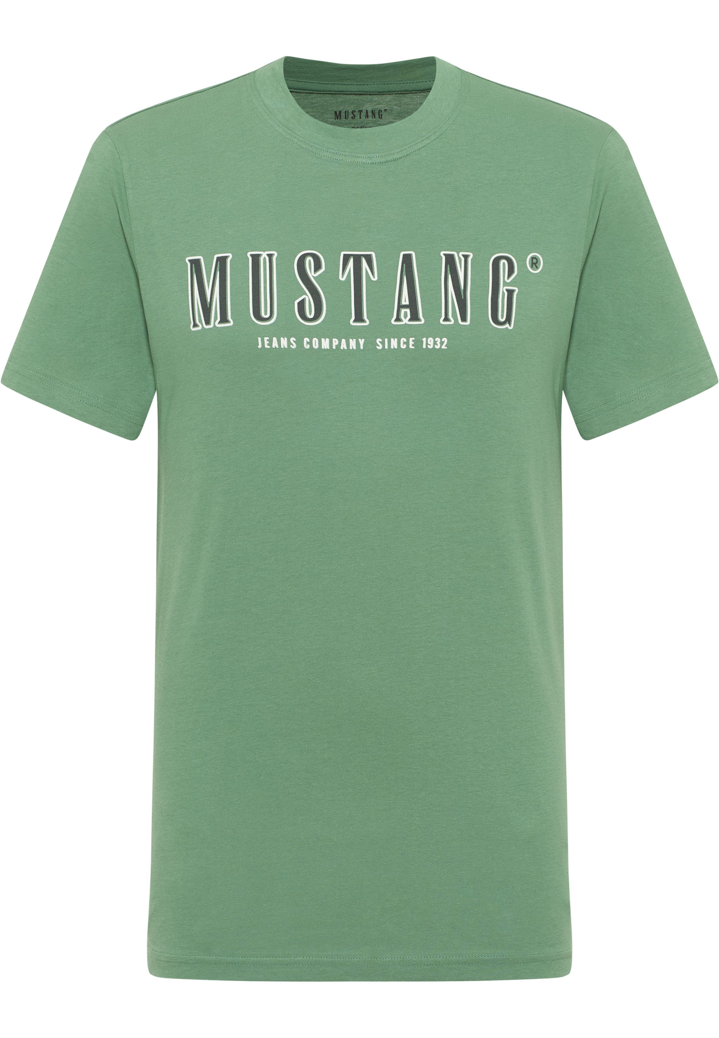 MUSTANG T-shirt Style Austin met logoprint