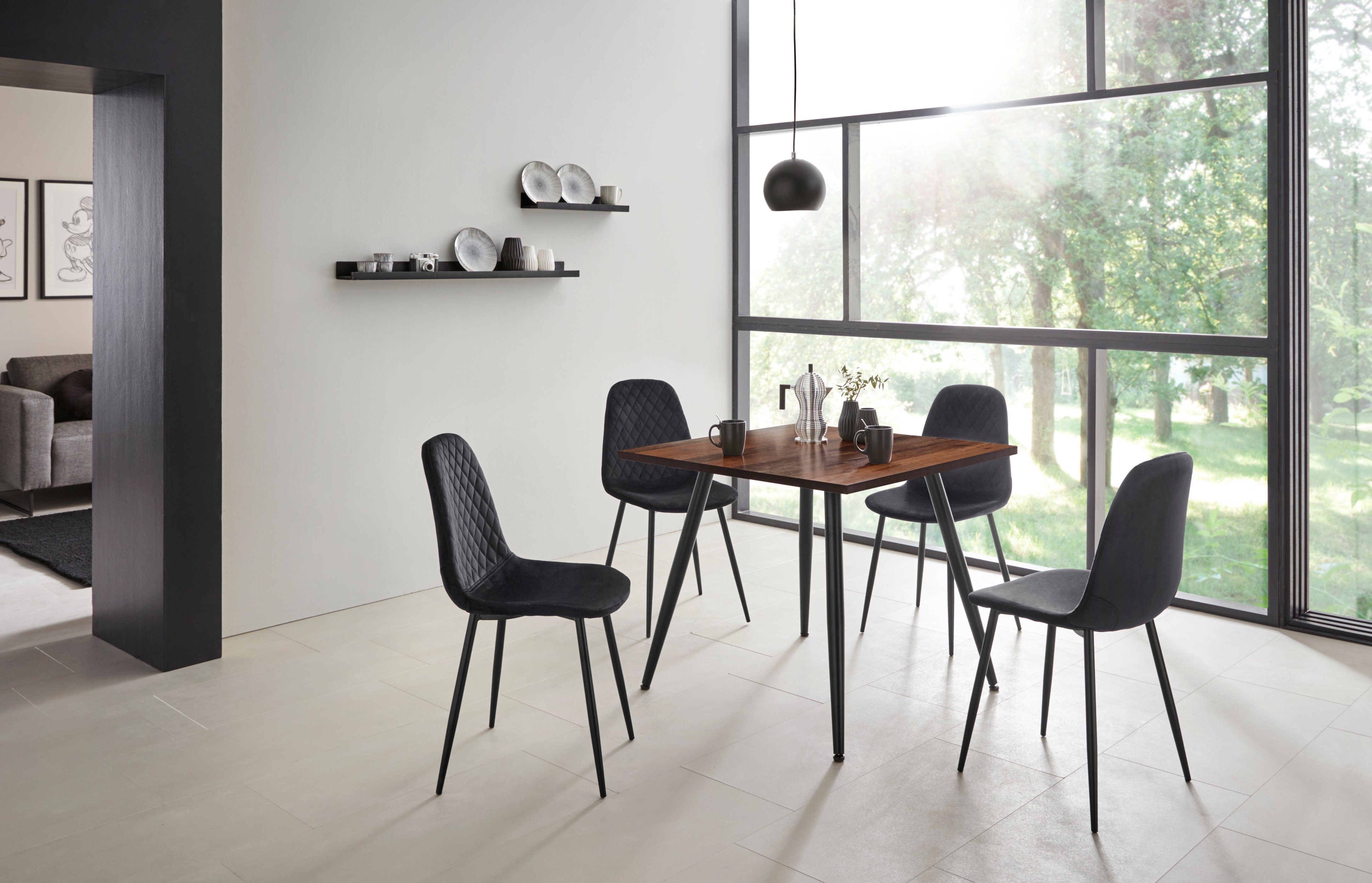 HELA Eetkamerstoel SABRINA 2 en 4 stuks, keukenstoel (set)