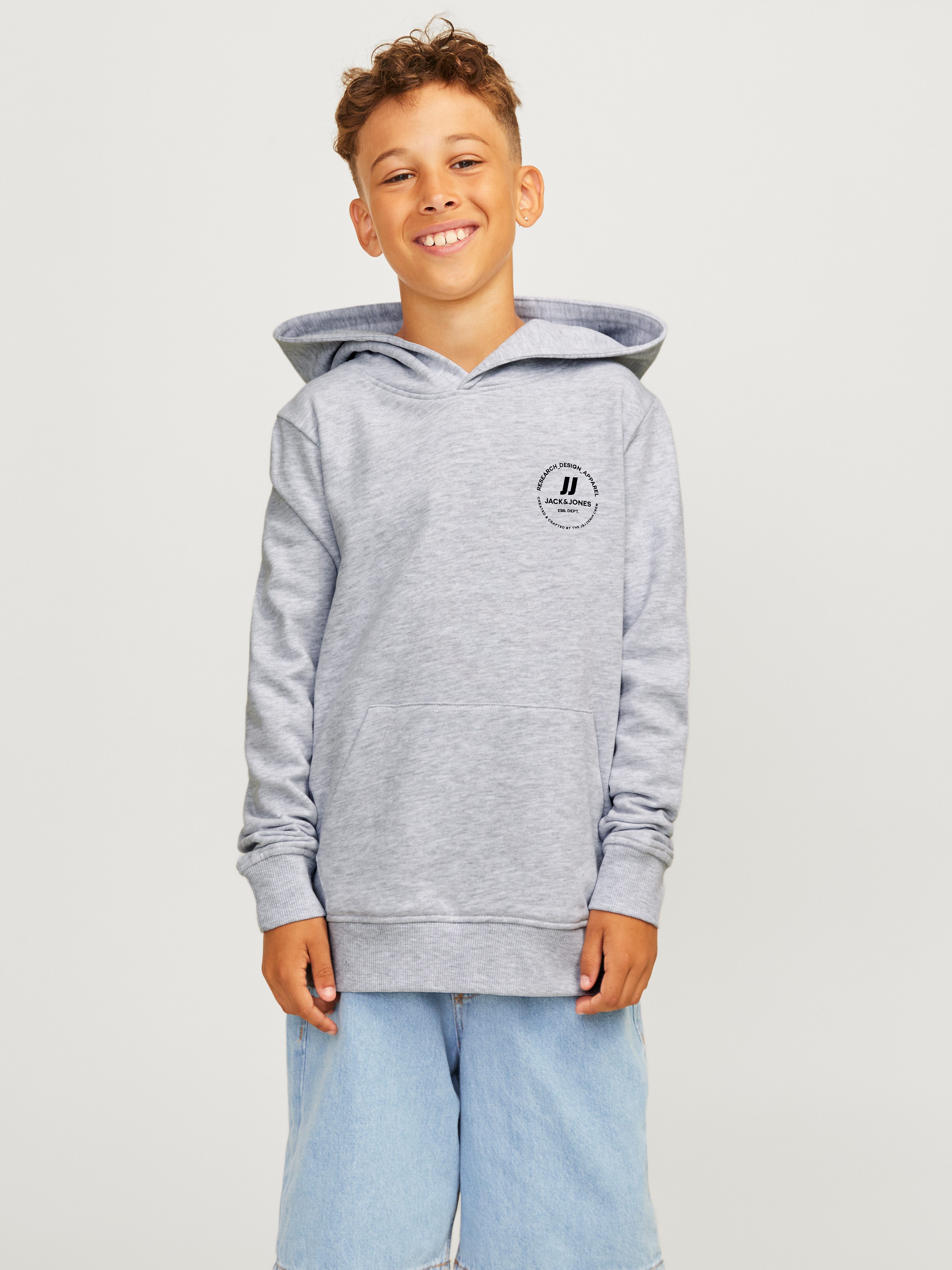 Jack & Jones Junior Hoodie JJESWIFT SWEAT HOOD NOOS JNR