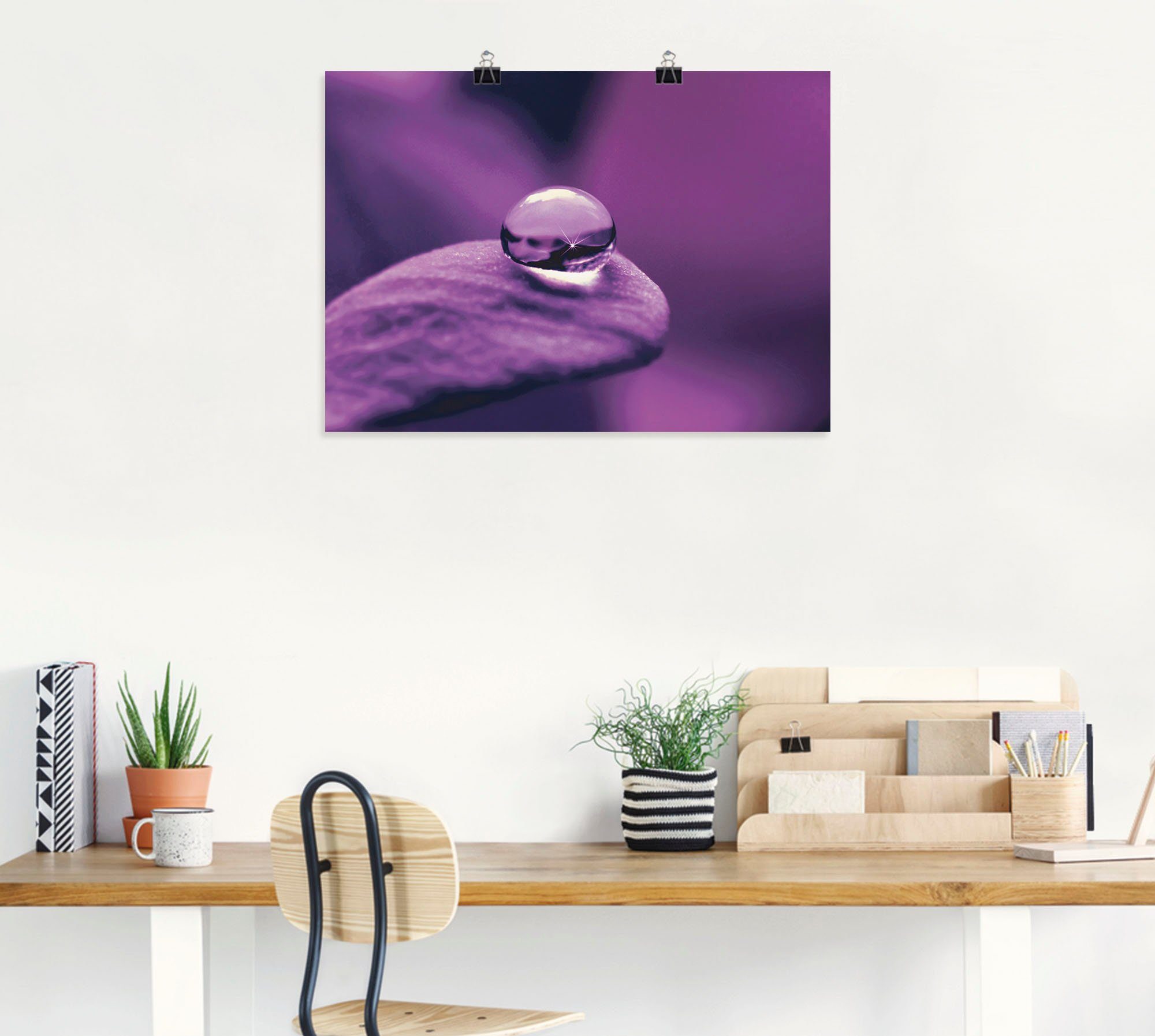 Artland Artprint Amethist als artprint op linnen, poster, muursticker in verschillende maten