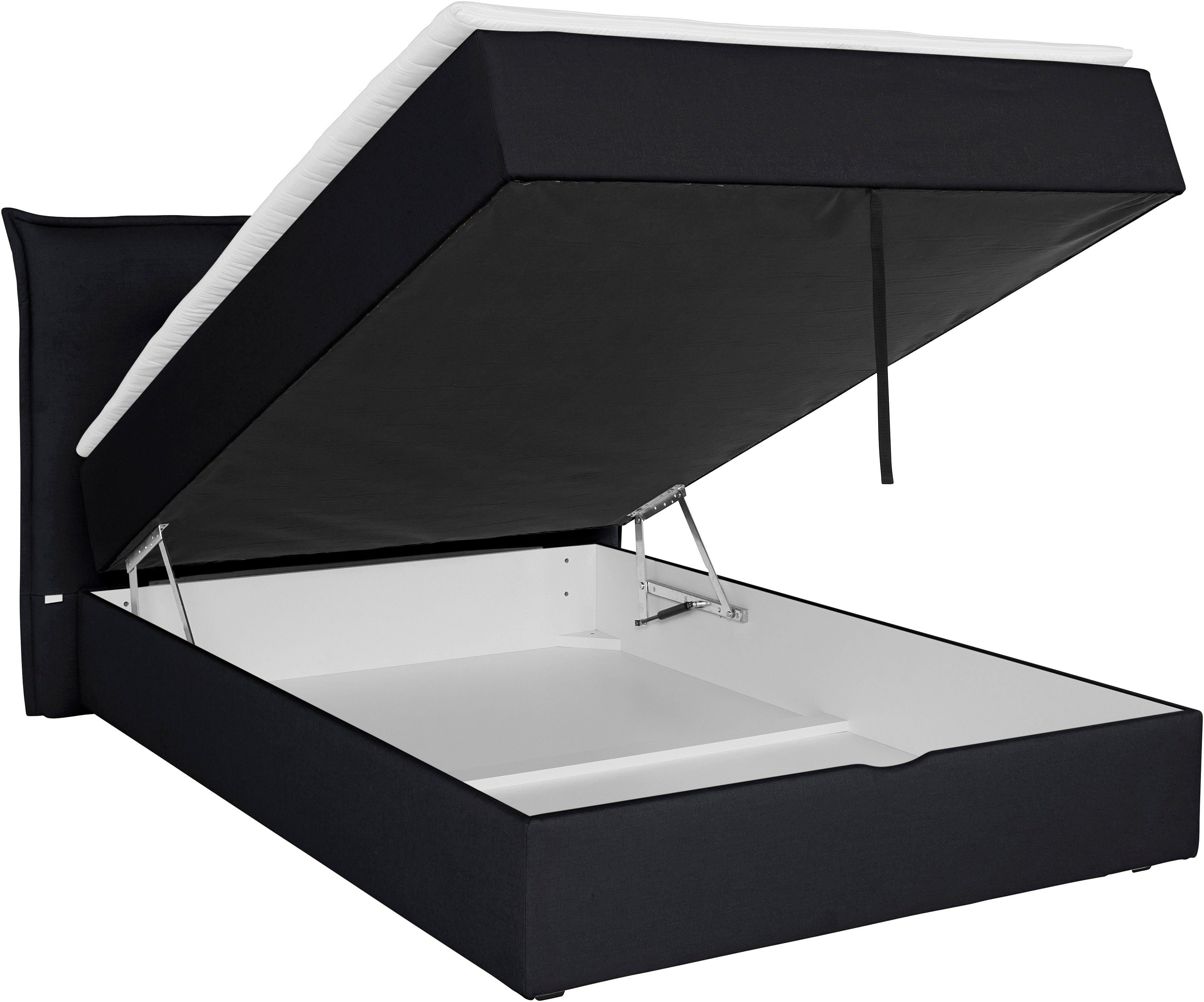 andas Boxspring Lichtgewicht inclusief bedkist & topmatras, in 4 breedten en 2 hardheden