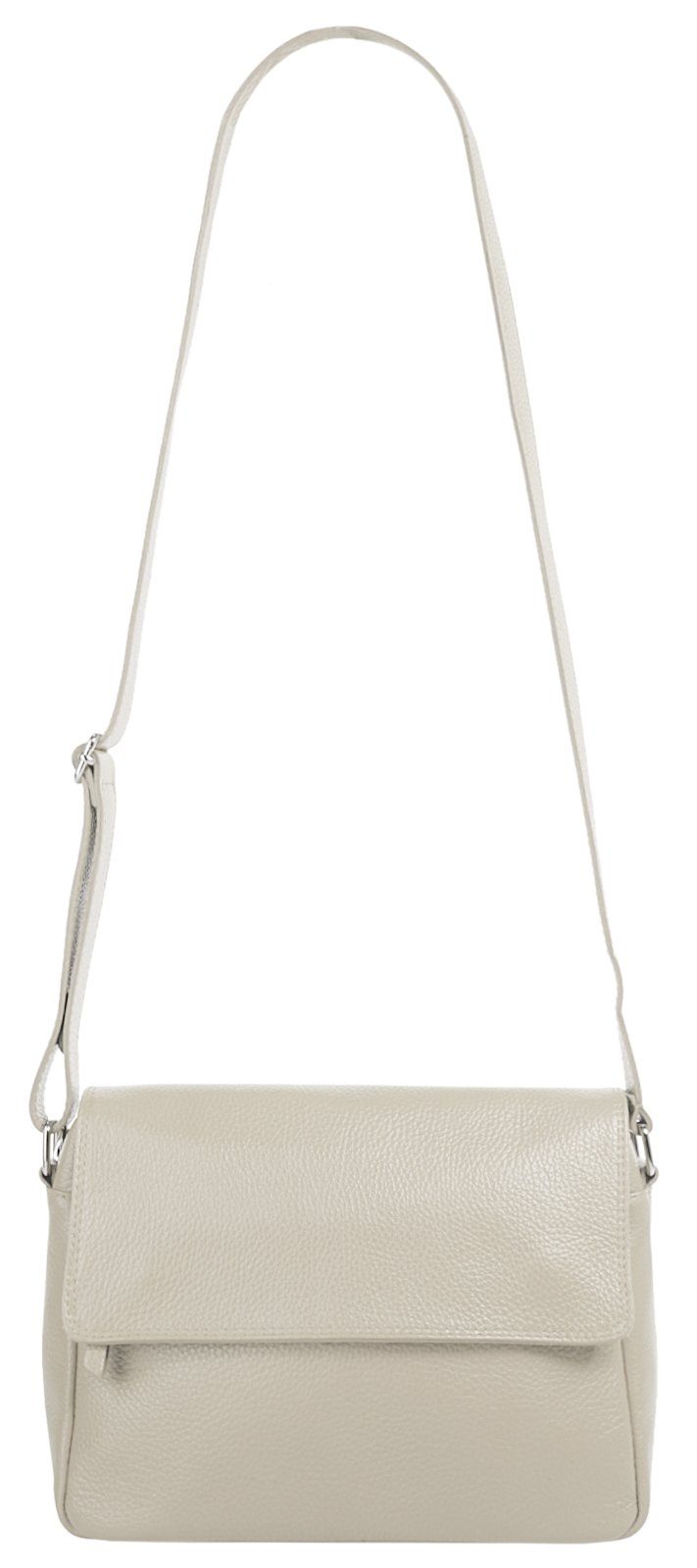 Samantha Look Schoudertas echt leer, made in italy