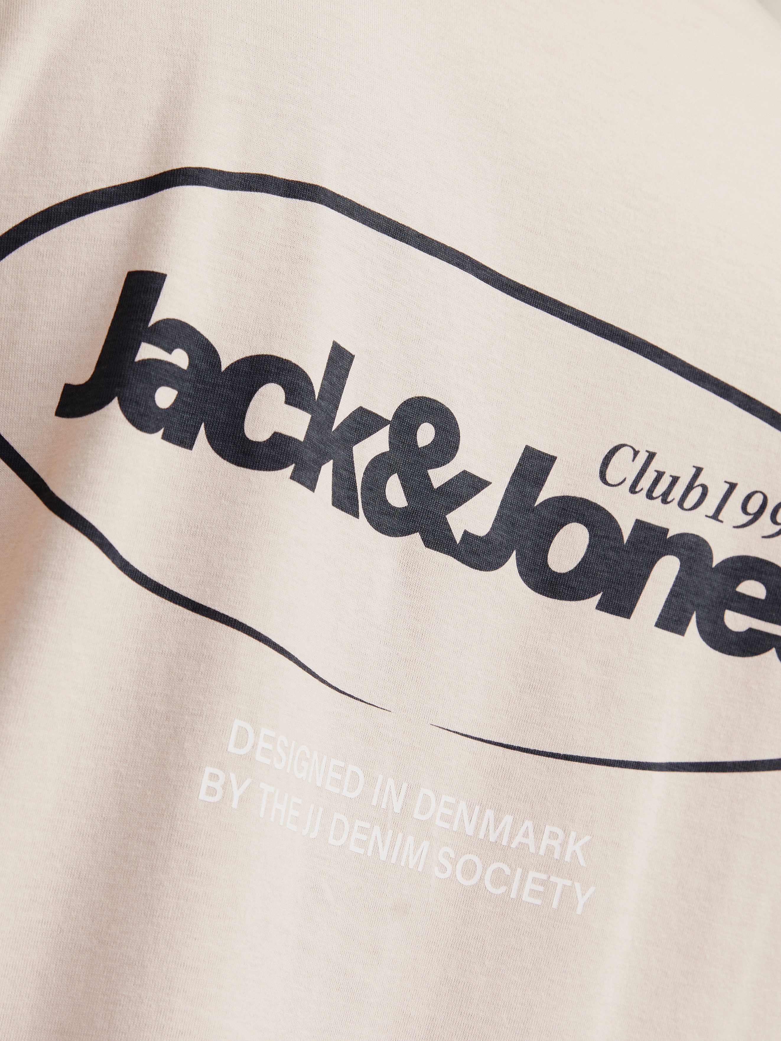 Jack & Jones Shirt met ronde hals JJEBRADLEY GRAPHIC TEE SS O-NECK NOOS