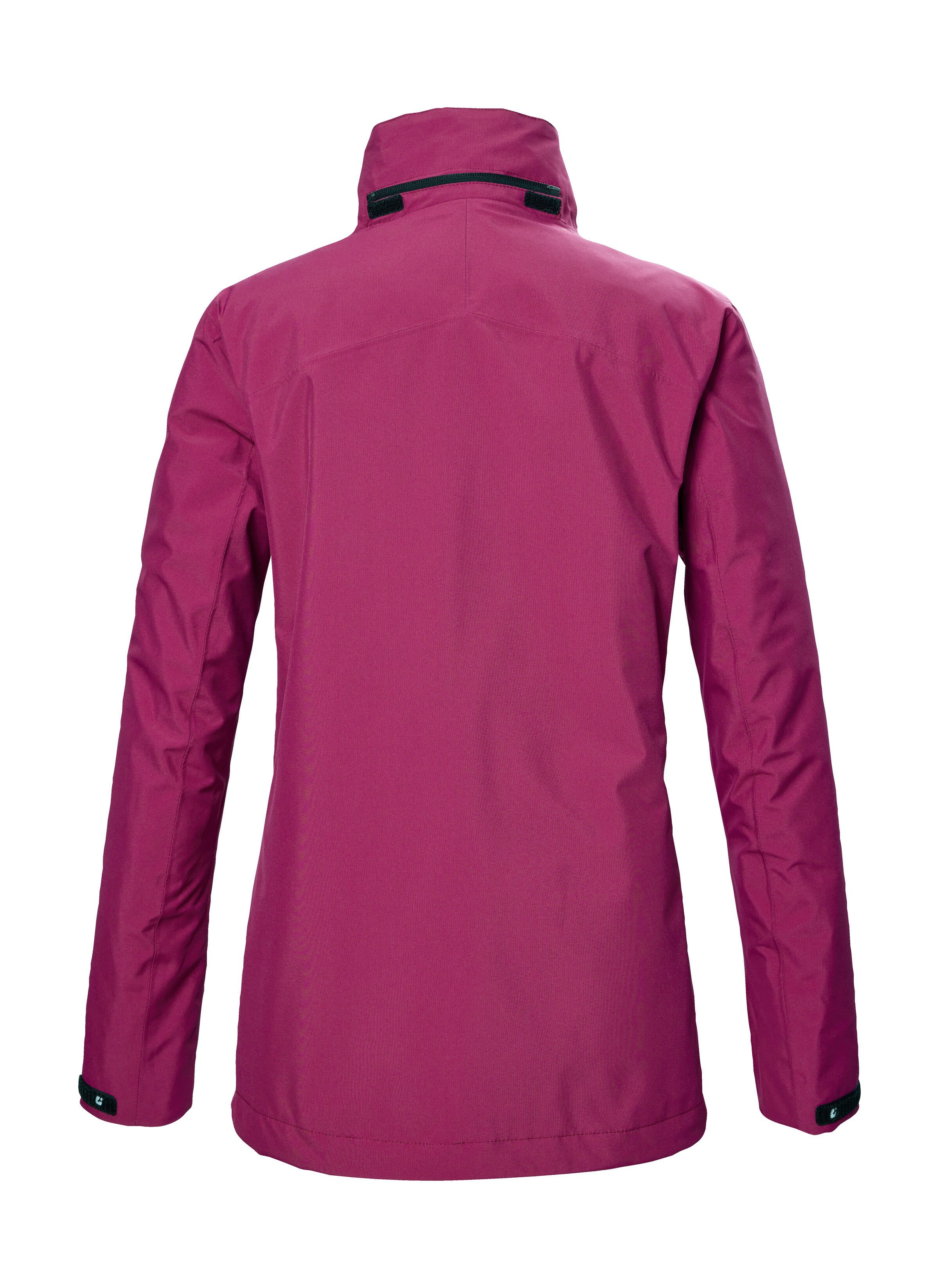 Killtec Outdoorjack KOS 26 WMN JCKT Waterdicht, ademend, afneembare capuchon, gerecycled materiaal