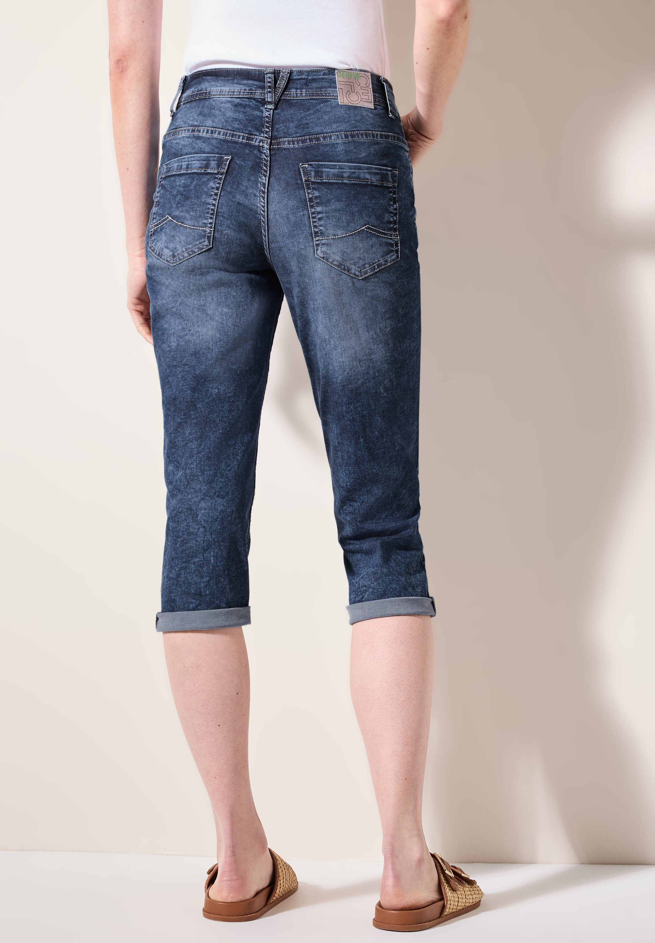 Cecil 3/4 jeans Stijl Scarlett in 5-pocketsstijl