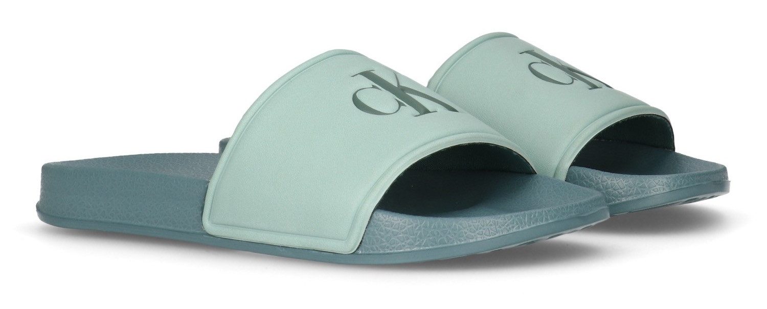 Calvin Klein Badslippers , pool slides, watersandalen, strand-schoen met logo versierd