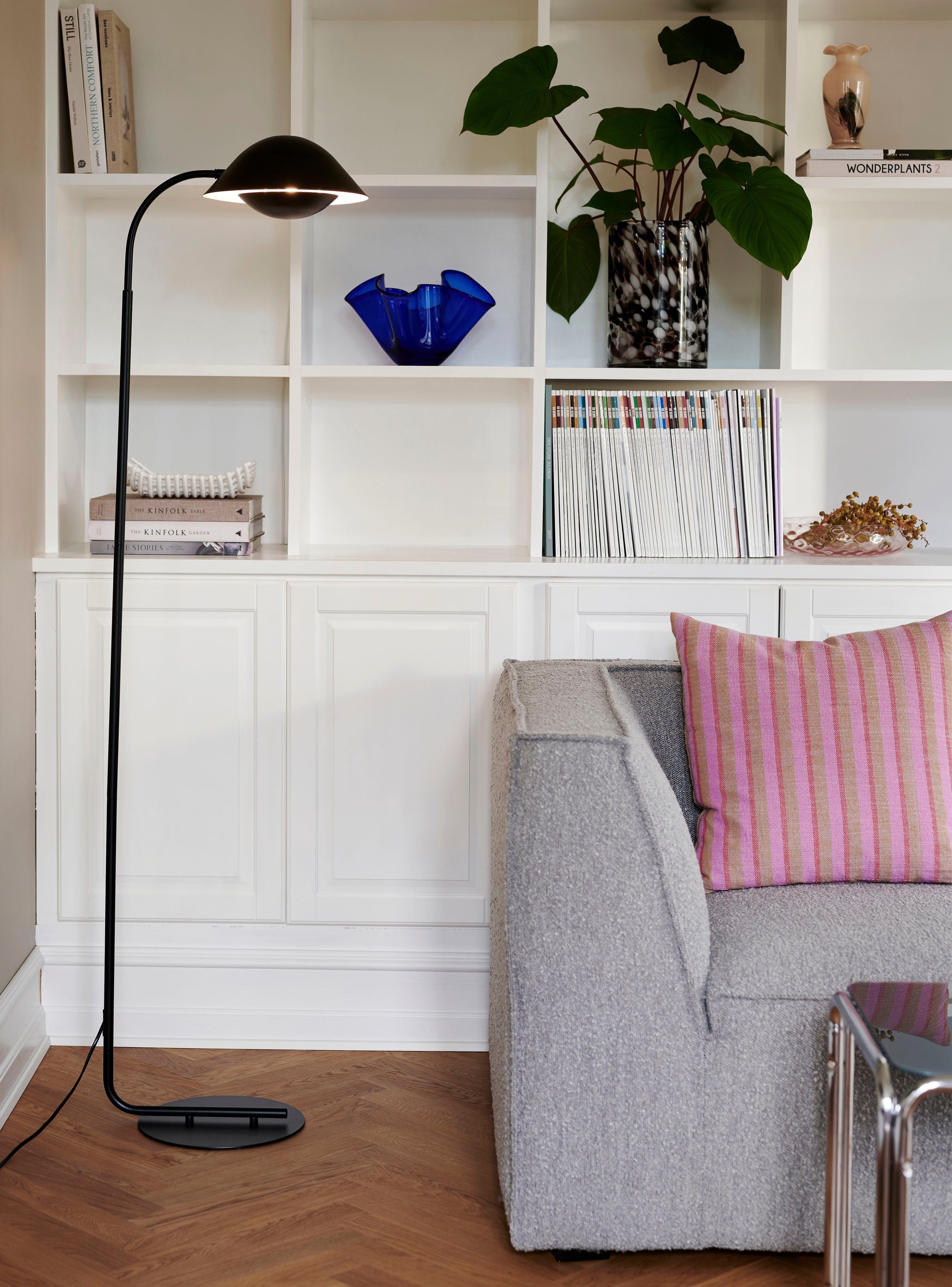 Nordlux Staande lamp Freya Organisch gevormde vloerlamp in Scandinavisch design (1 stuk)