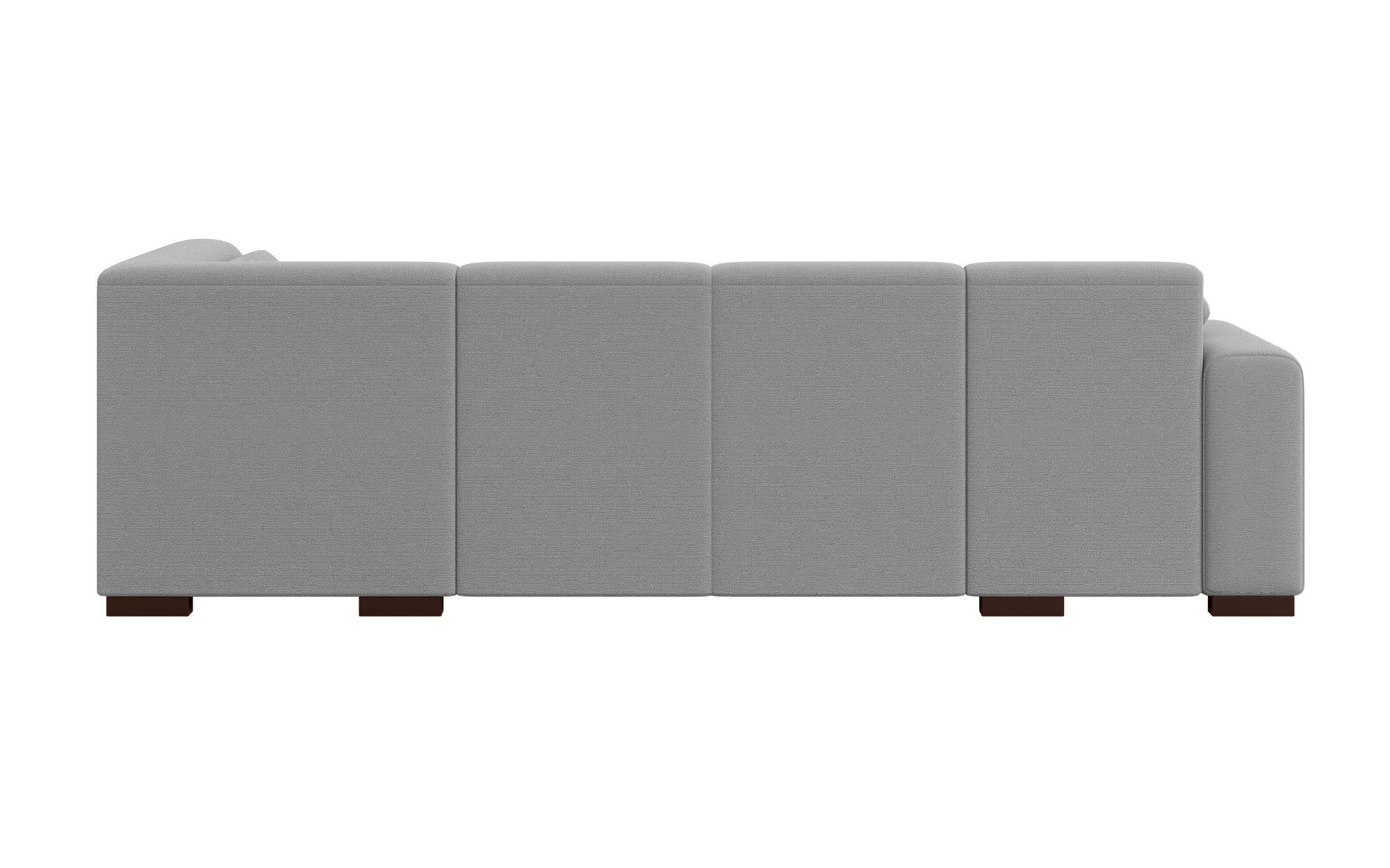 Home affaire Zithoek BORNHOLM U-vorm met chaise longue rechts/links, B/D/H: 300/162/85 cm U-vorm met golvende ondervering, chaise longue rechts of links bestelbaar