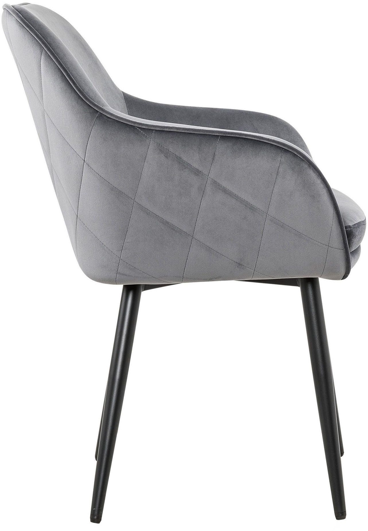 SalesFever Eethoek Rugvlak met ingewikkelde ruitstepping (set, 6-delig)