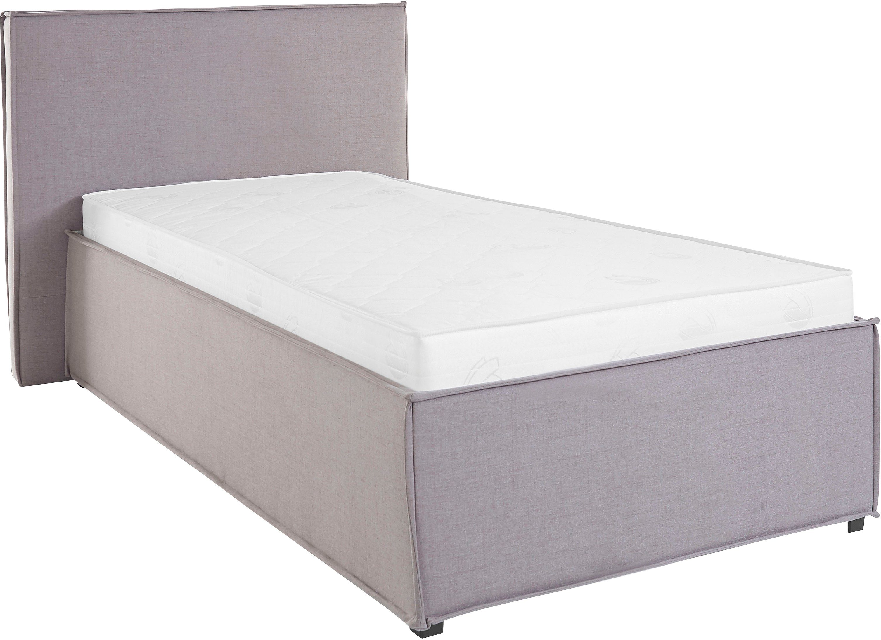 LeGer Home by Lena Gercke Gestoffeerd bed Isaline naar keuze zonder matras of met 3 matrassoorten, hoofdbordhoogte 107 cm