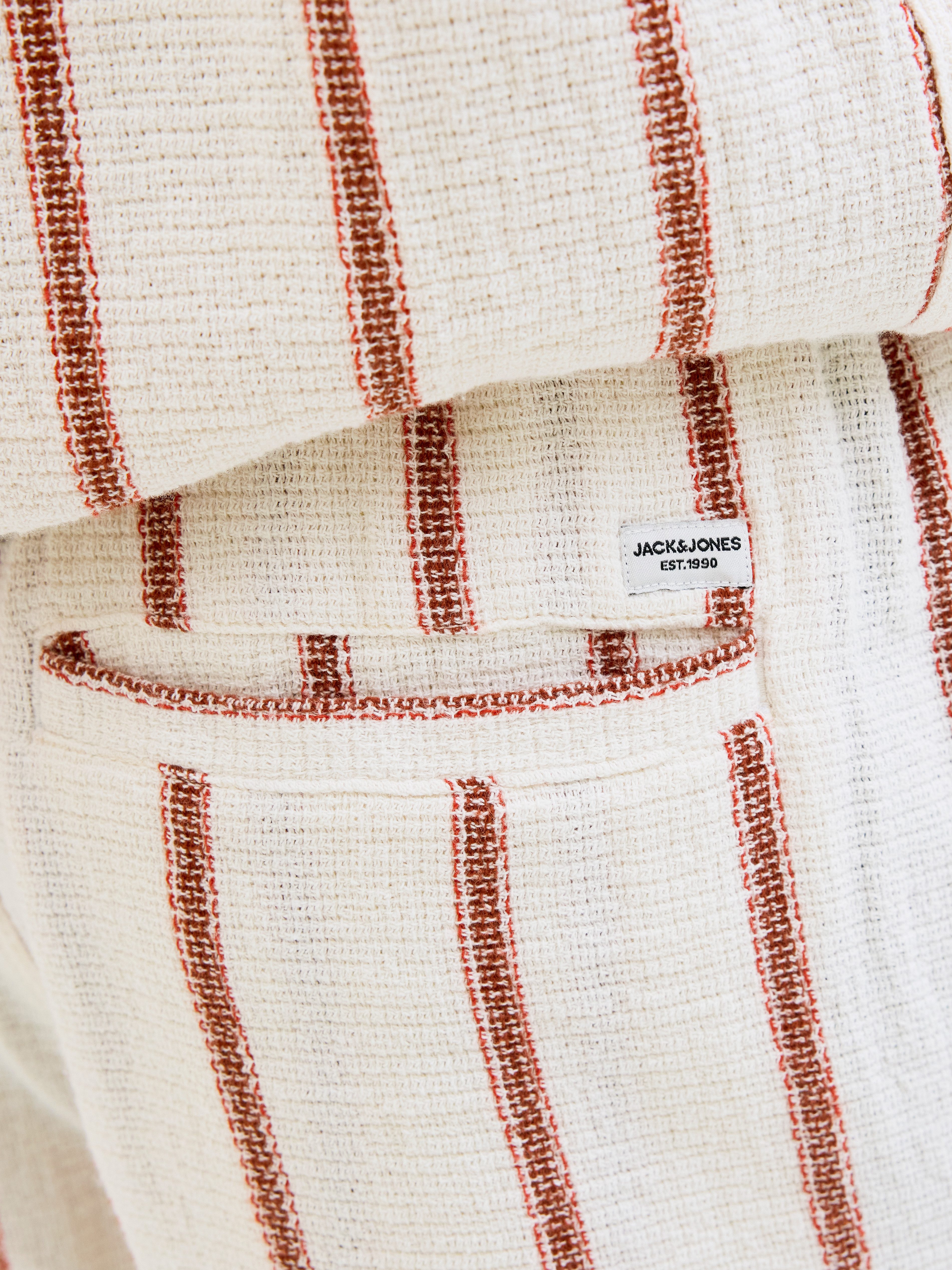 Jack & Jones Joggingbroek JPSTJAIDEN COBA STRIPE JOG SHORT SRT SN