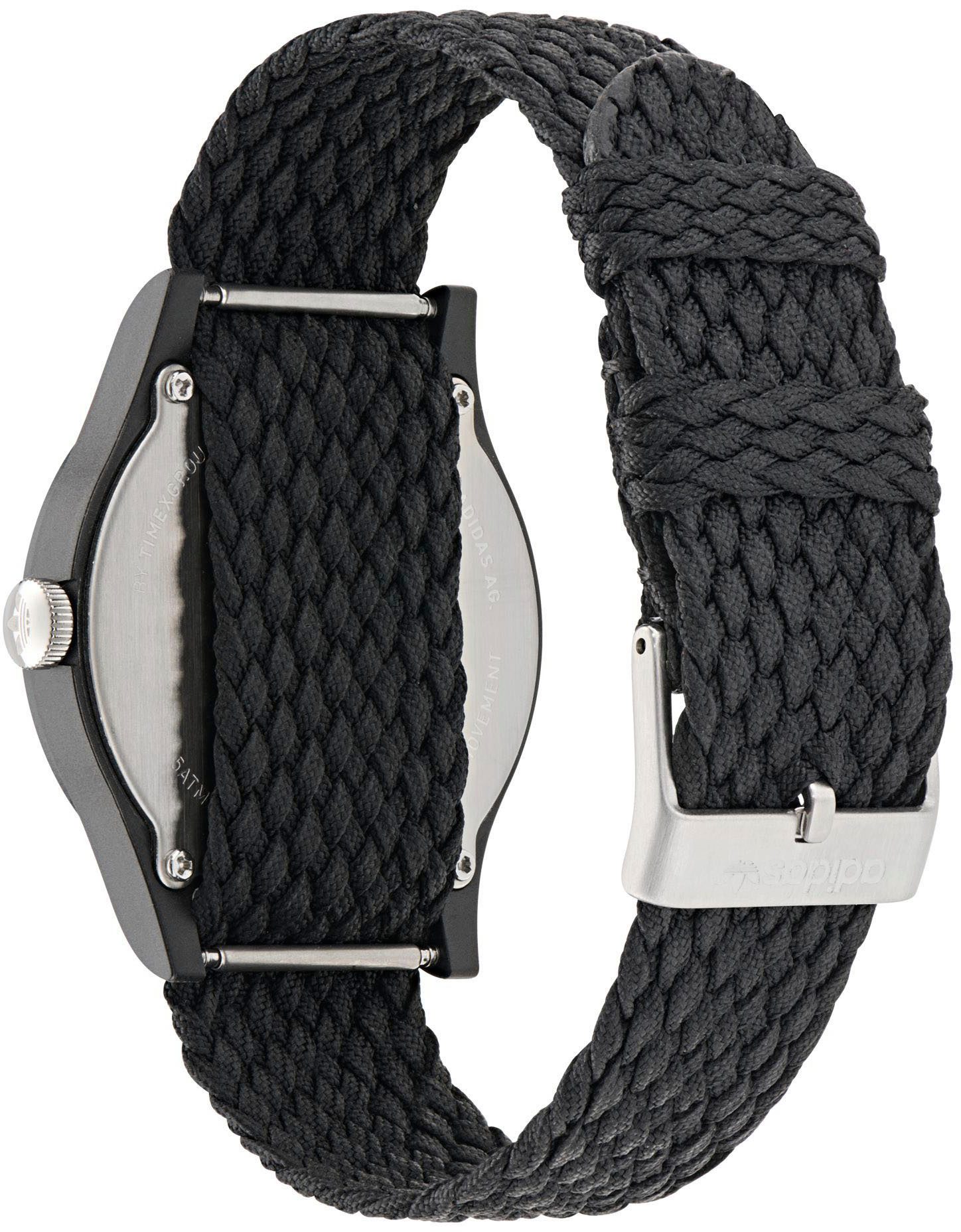 adidas Originals Kwartshorloge GAME ONE Polshorloge, herenhorloge, dameshorloge, nylon band, waterafstotend tot 5 bar
