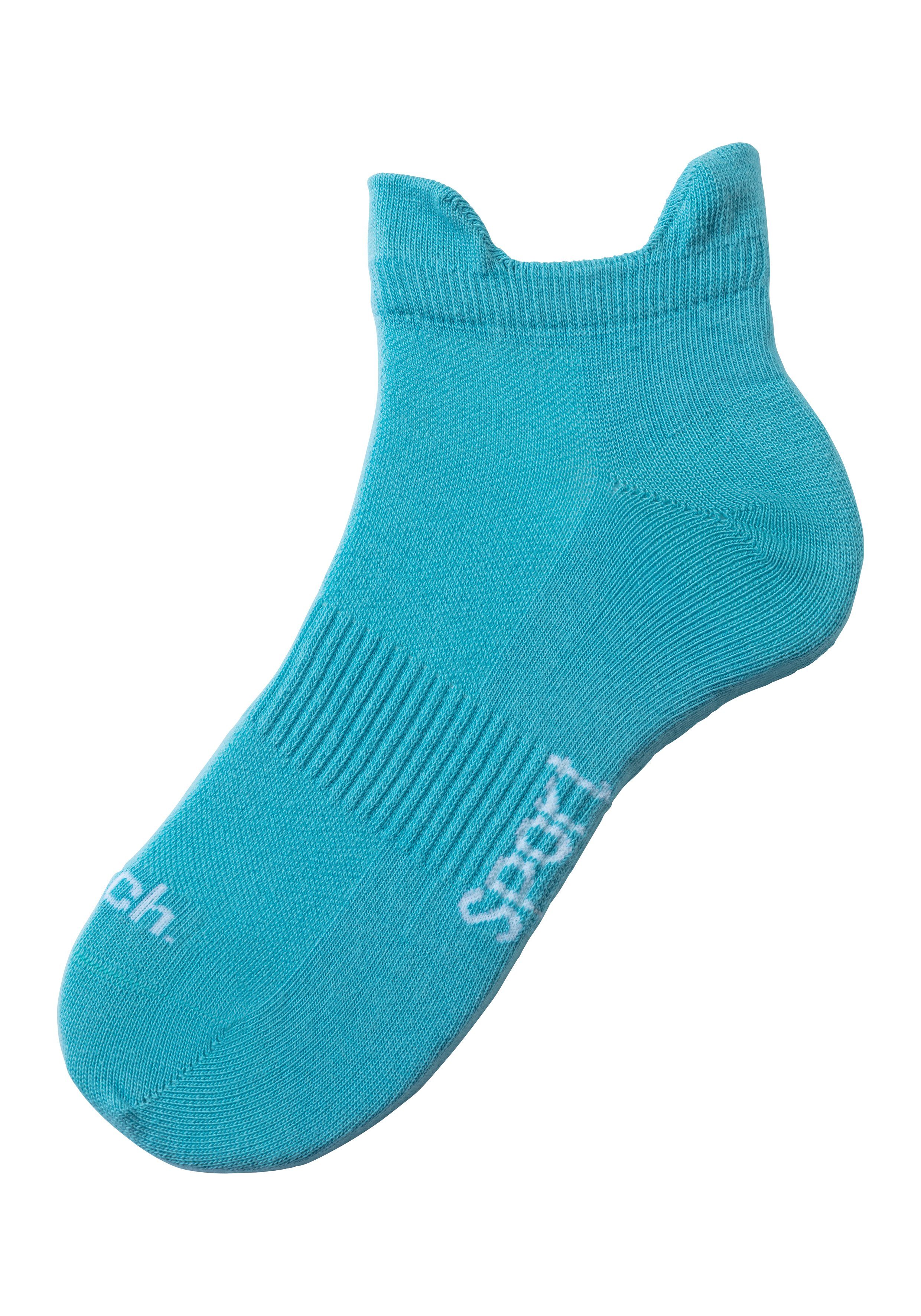 Bench. Sneakersokken met fijne mesh constructie en middenvoetrubber (set, 6 paar)