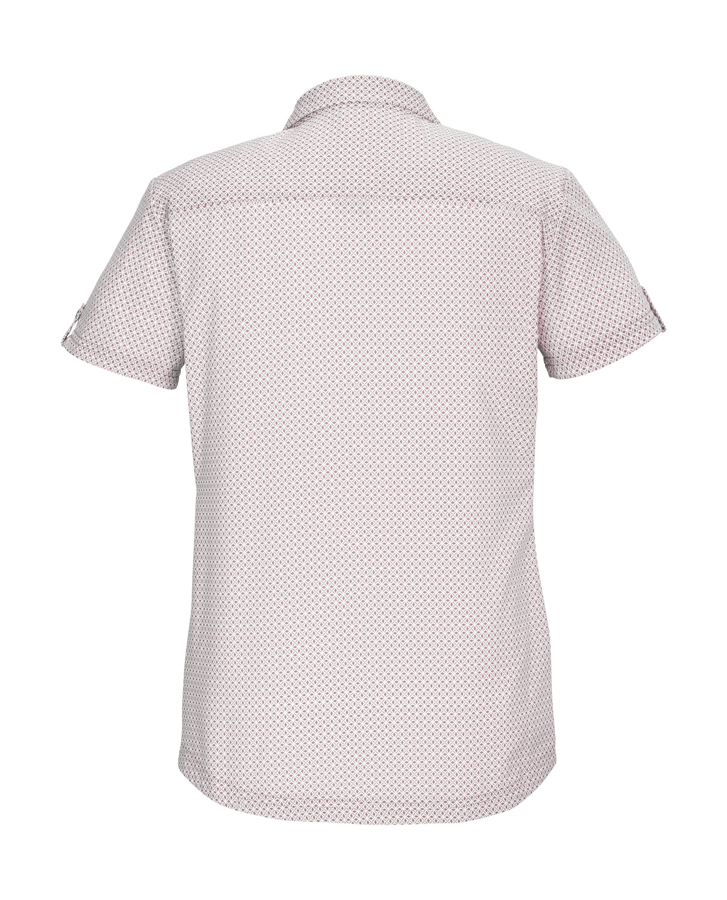 Killtec Functioneel shirt KOS 46 WMN WVN SHRT Sneldrogende functionele blouse met stretch en all-over print