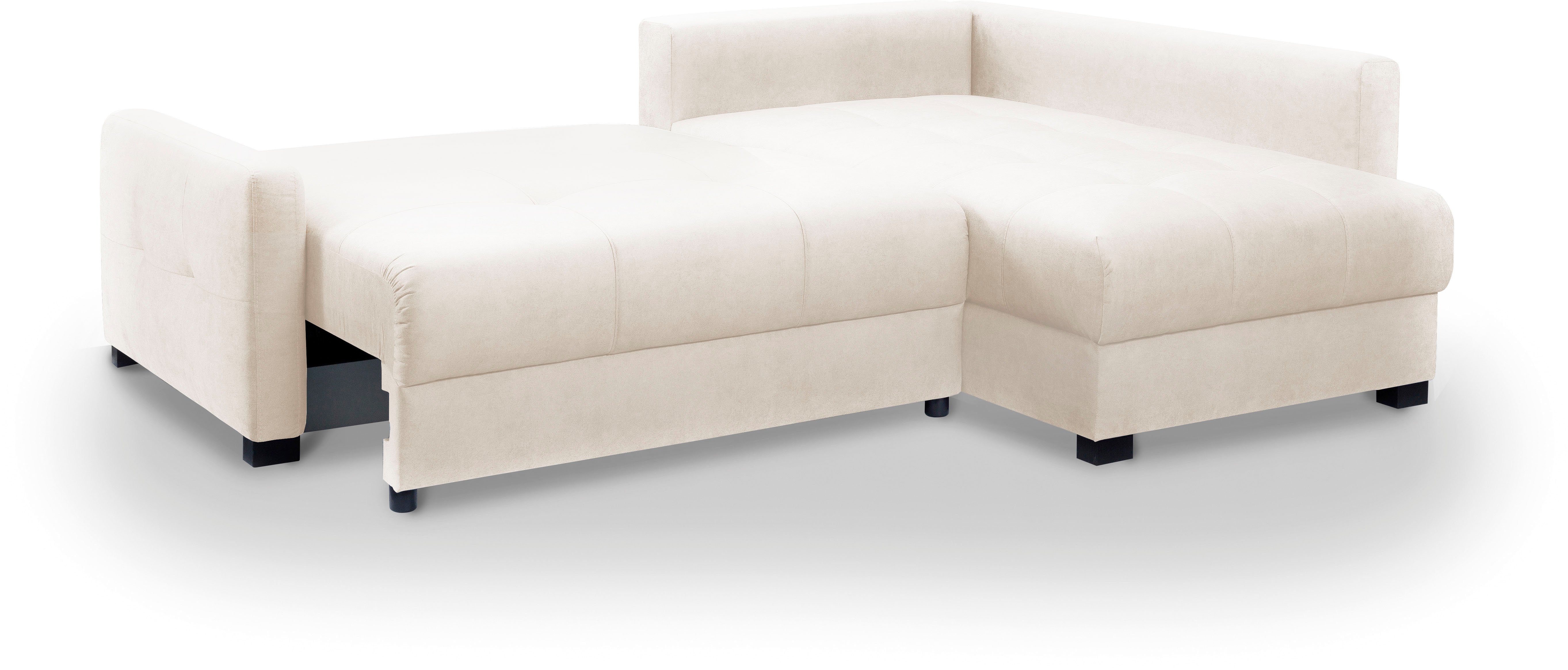 exxpo - sofa fashion Hoekbank Chester, boxspring pocketvering bekleding voor comfortabeler zitcomfort (2-delig)