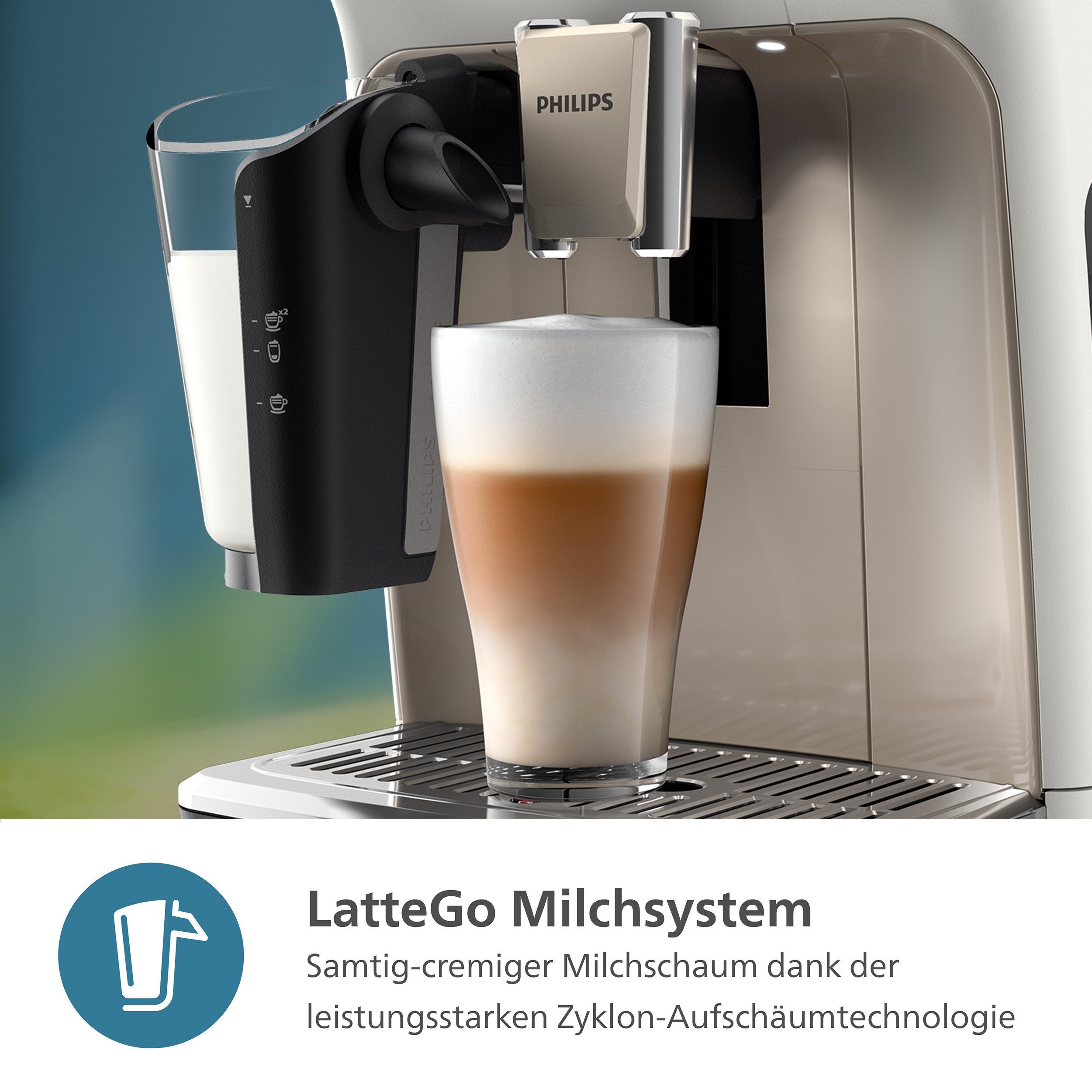 Philips Volautomatisch koffiezetapparaat EP5547/90 5500 Series, 20 koffiespecialiteiten (heet of ijskoud)