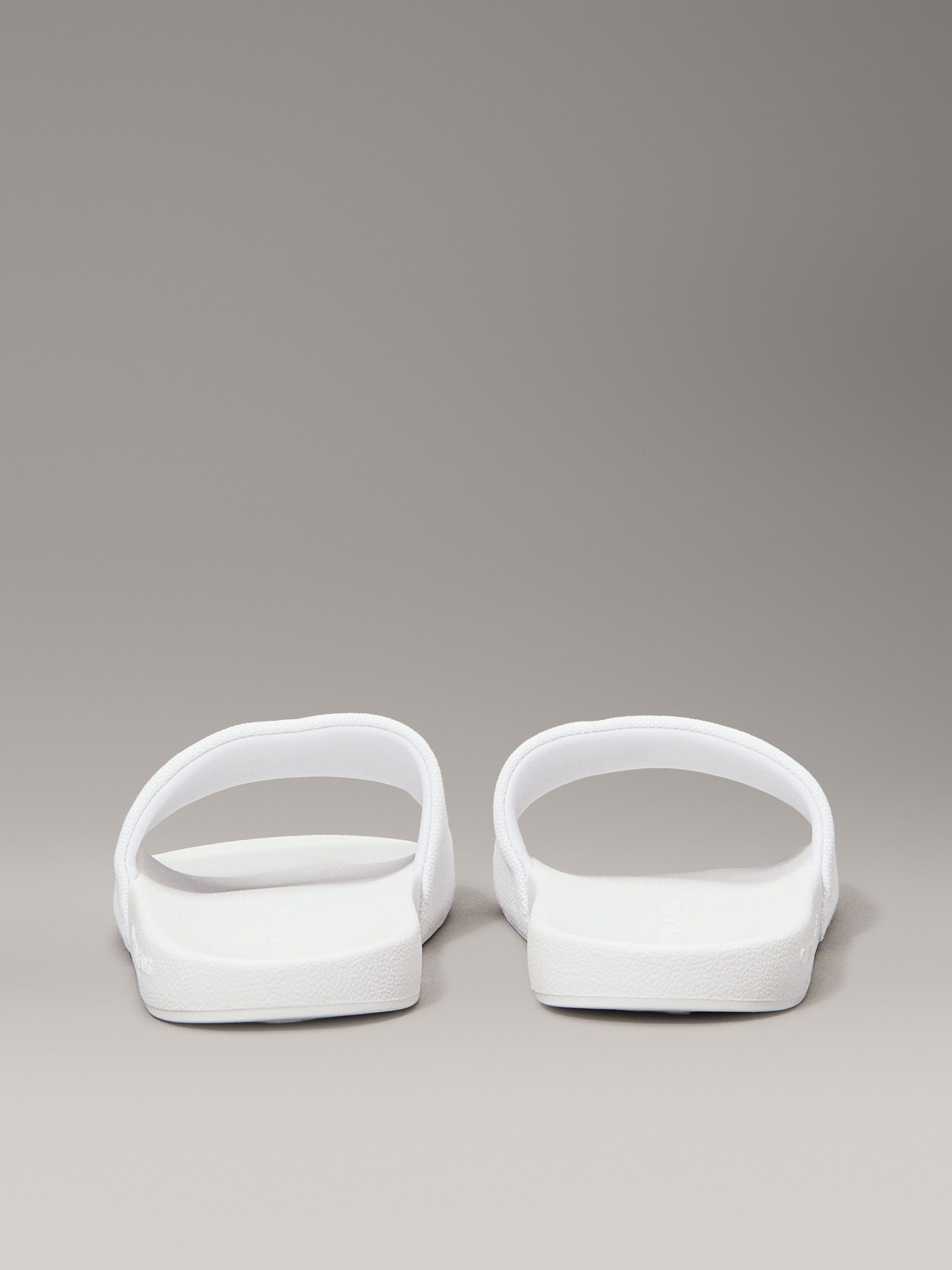 Calvin Klein Slippers SLIDE MONOGRAM WMNS , badschoen, slippers, zomerpantolette, strandschoen om in te stappen