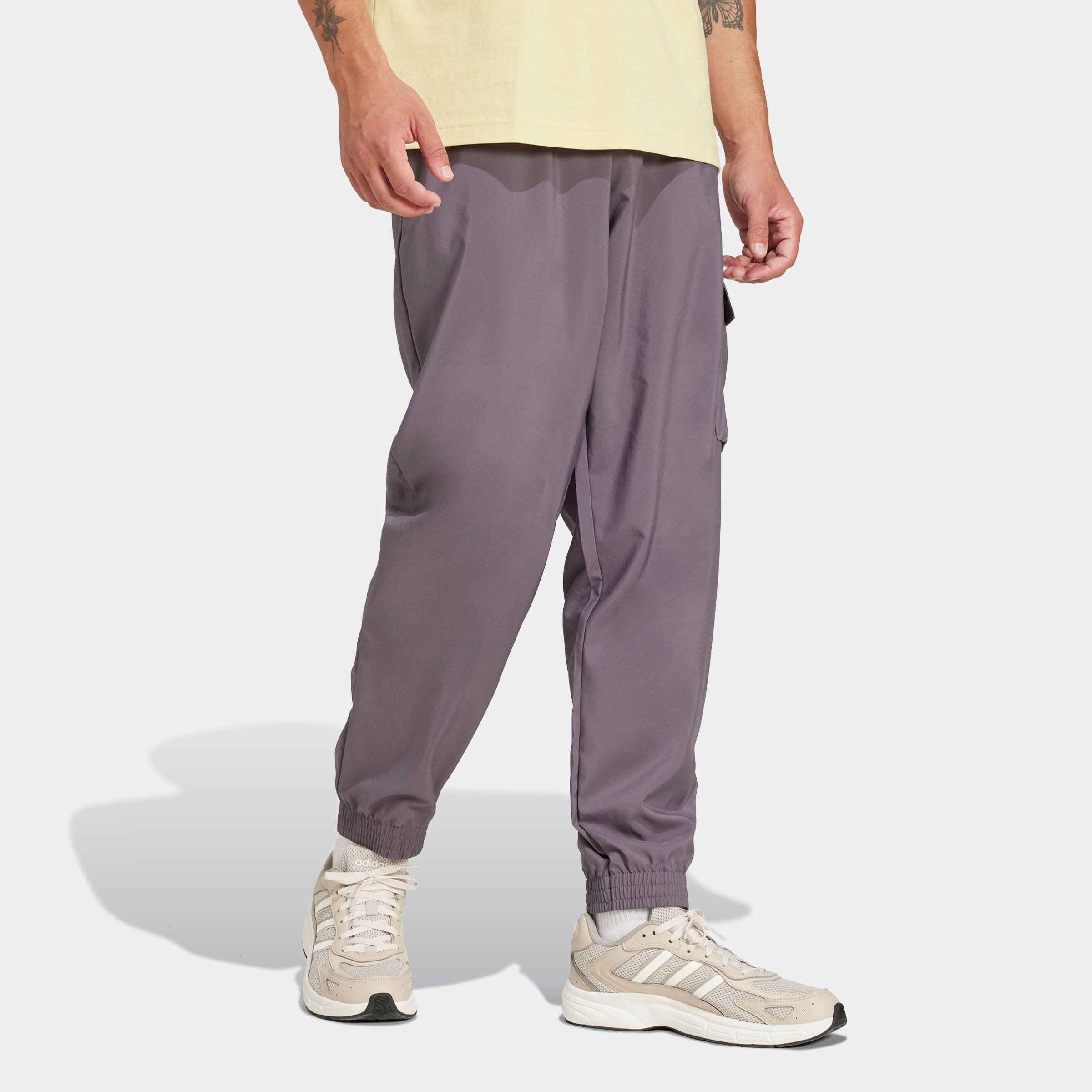 adidas Sportswear Sportbroek M SL CARGO PT (1-delig) heren sportbroeken maat L grijs