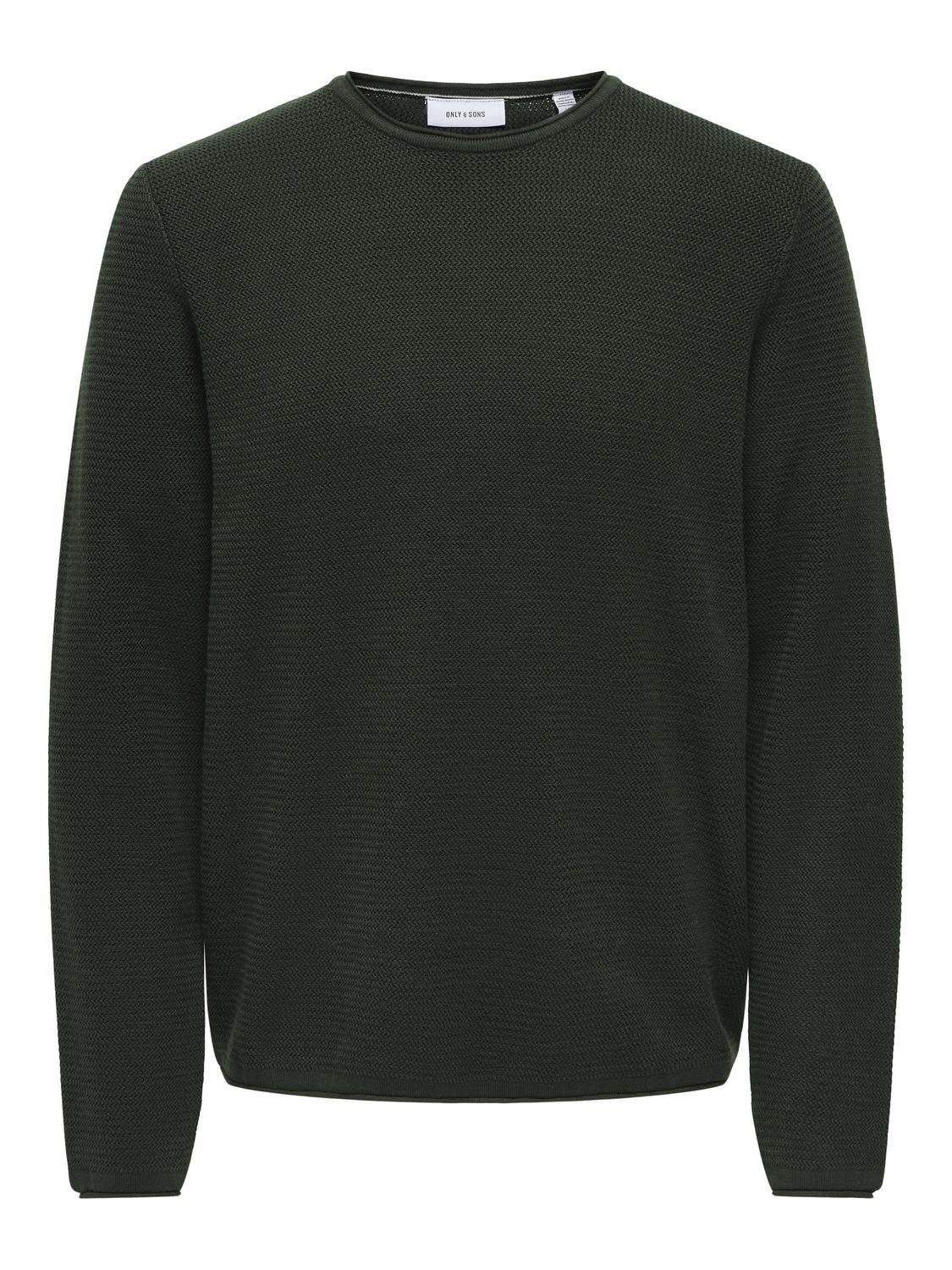 ONLY & SONS Gebreide trui ONSERIC REG 12 STRUC CREW KNIT