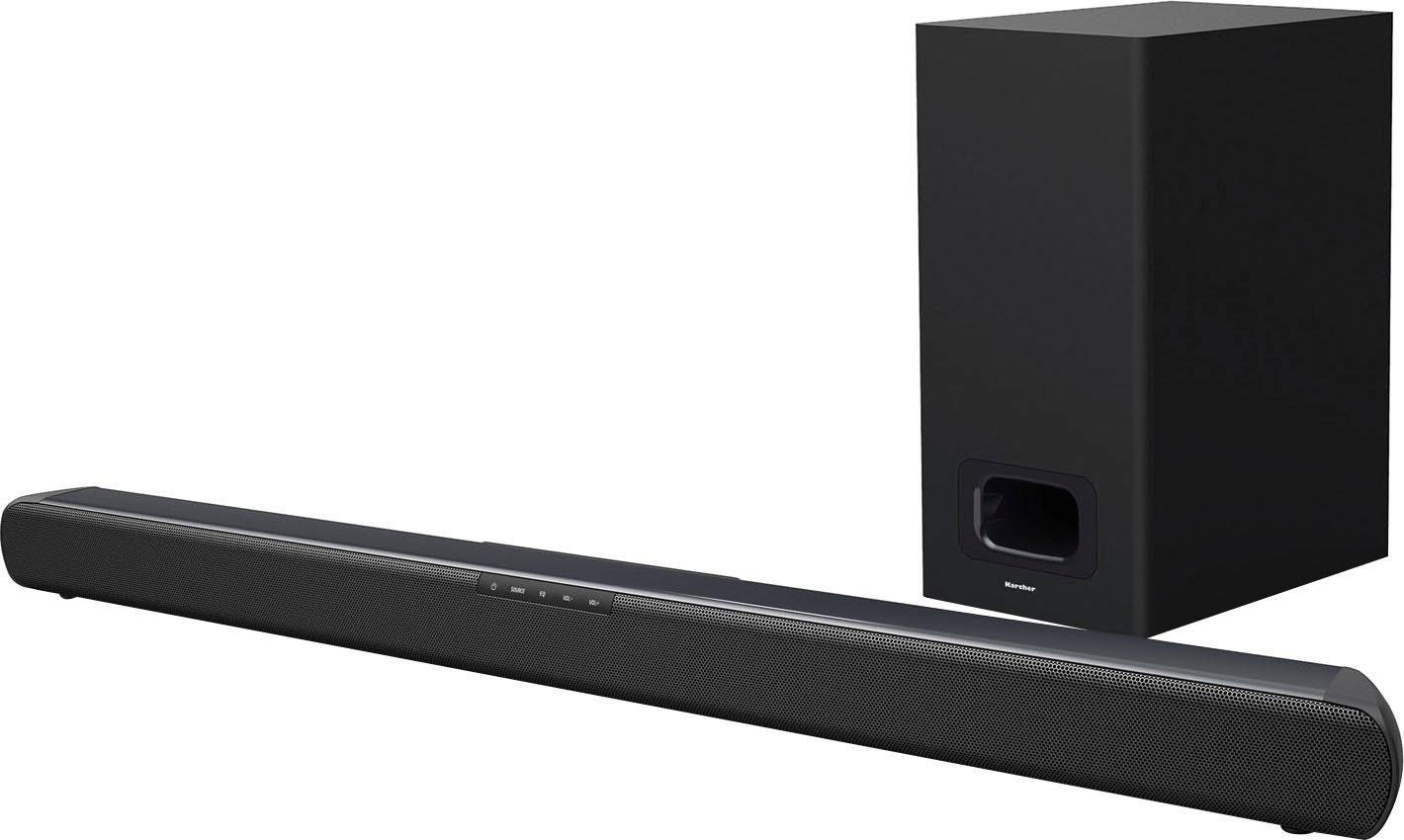 Karcher Soundbar SB 800S Surround-geluidssysteem, met subwoofer, USB, AUX, HDMI, ARC,...