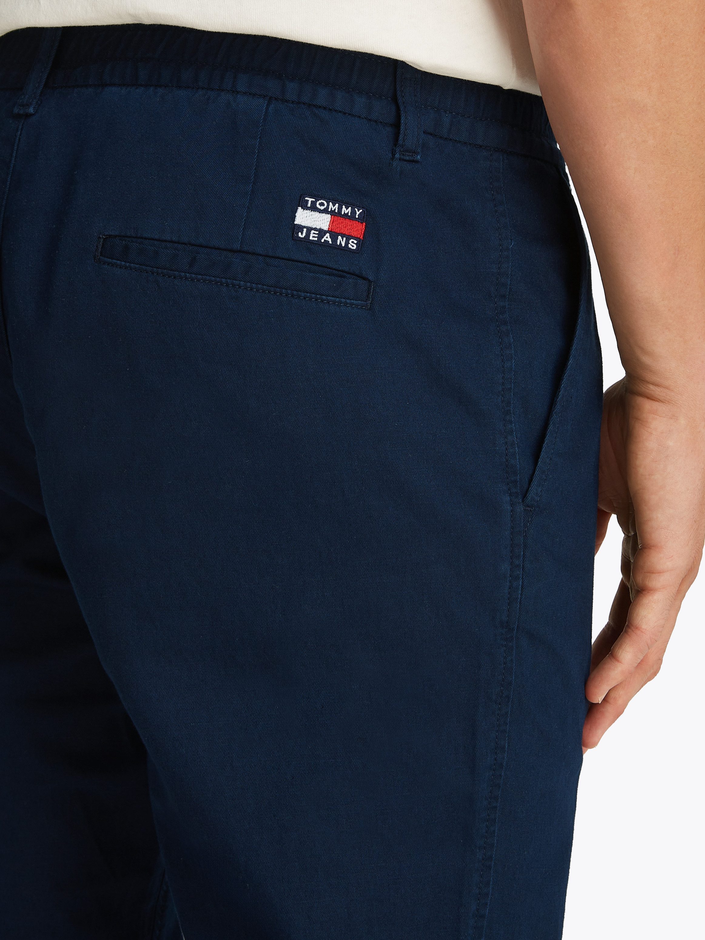 TOMMY JEANS Five-pocketsbroek TJM ISAAC HEMP BLEND PANT