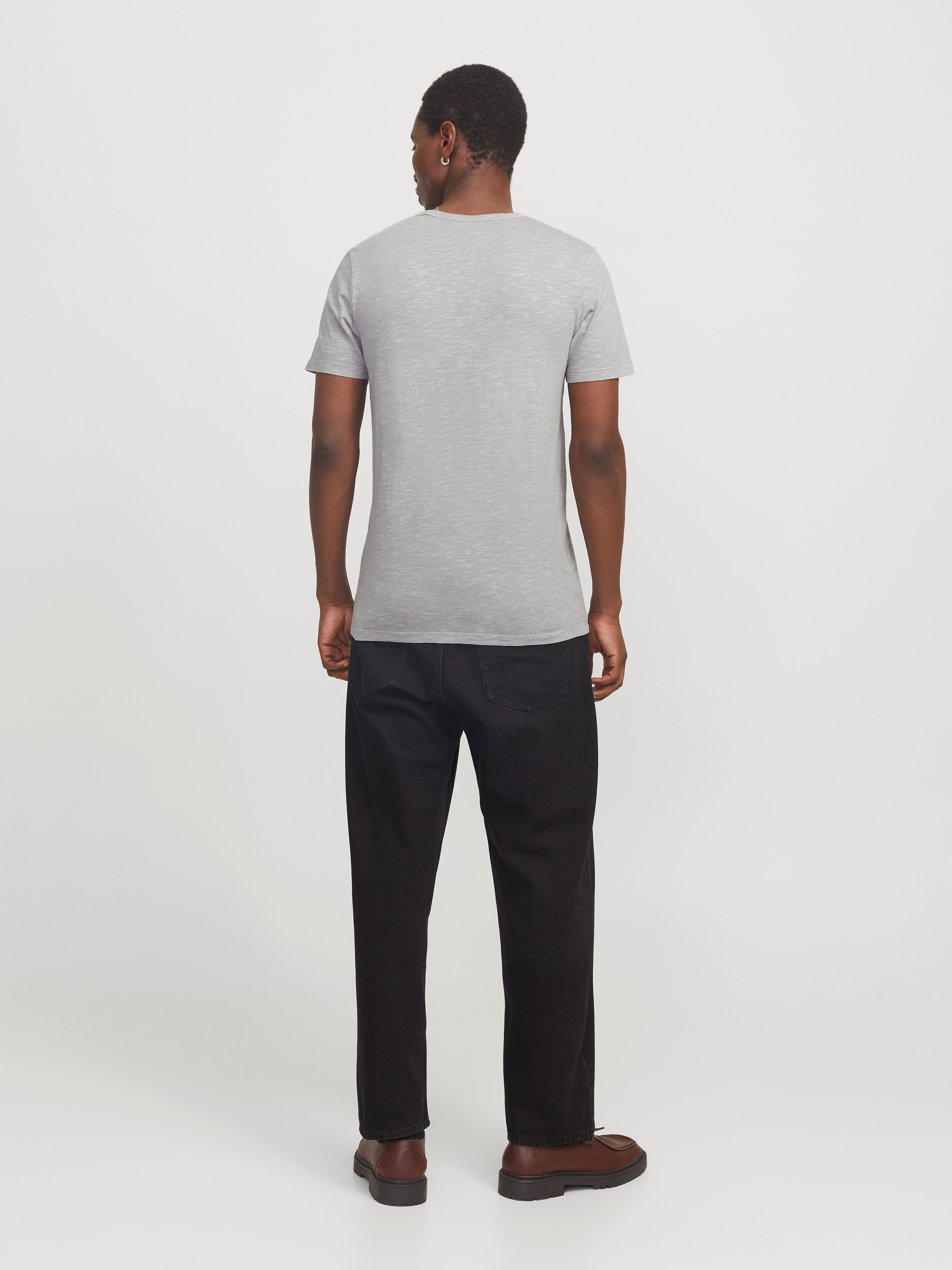 Jack & Jones T-shirt JJESPLIT NECK TEE SS NOOS