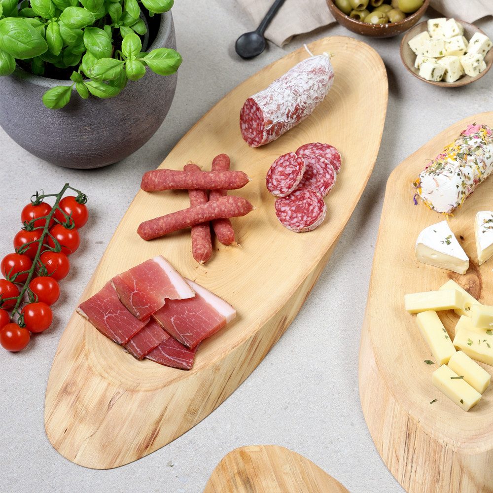 KESPER for kitchen & home Serveerblad Plank van berkenhout, FSC (1 stuk)