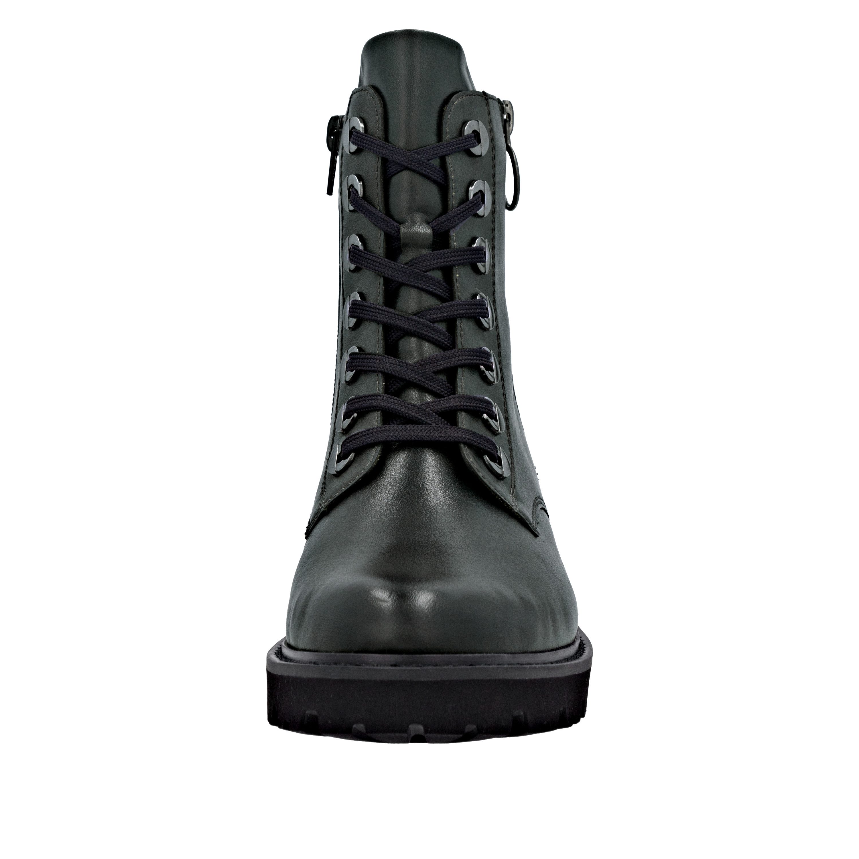 Remonte Veterlaarsjes blokhak, laarsjes, veterschoenen, flats in used look