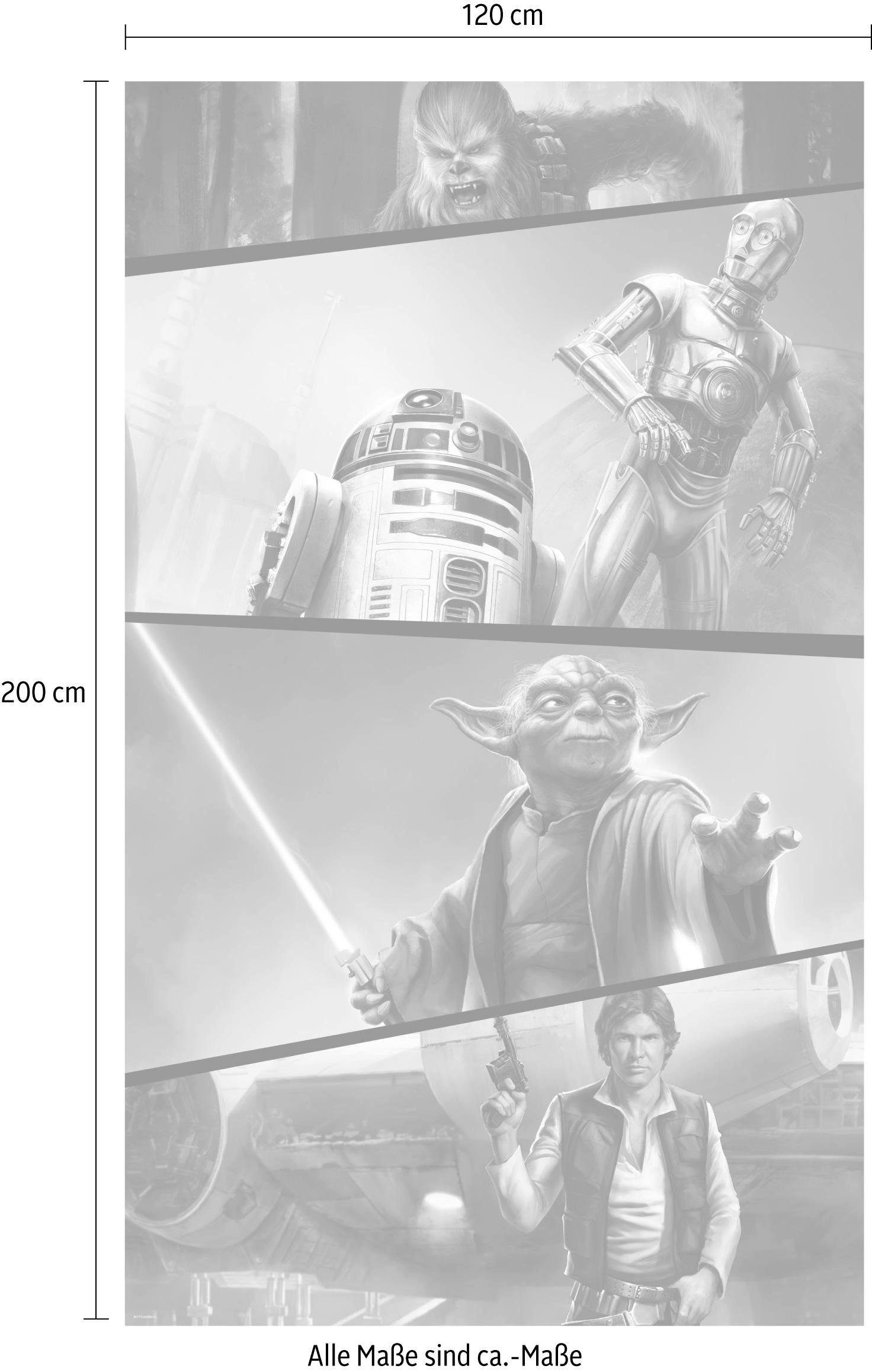 Komar Vliesbehang Digitale print vlies - Star Wars Moments Rebels - Afmeting 120 x 200 cm (1 stuk)